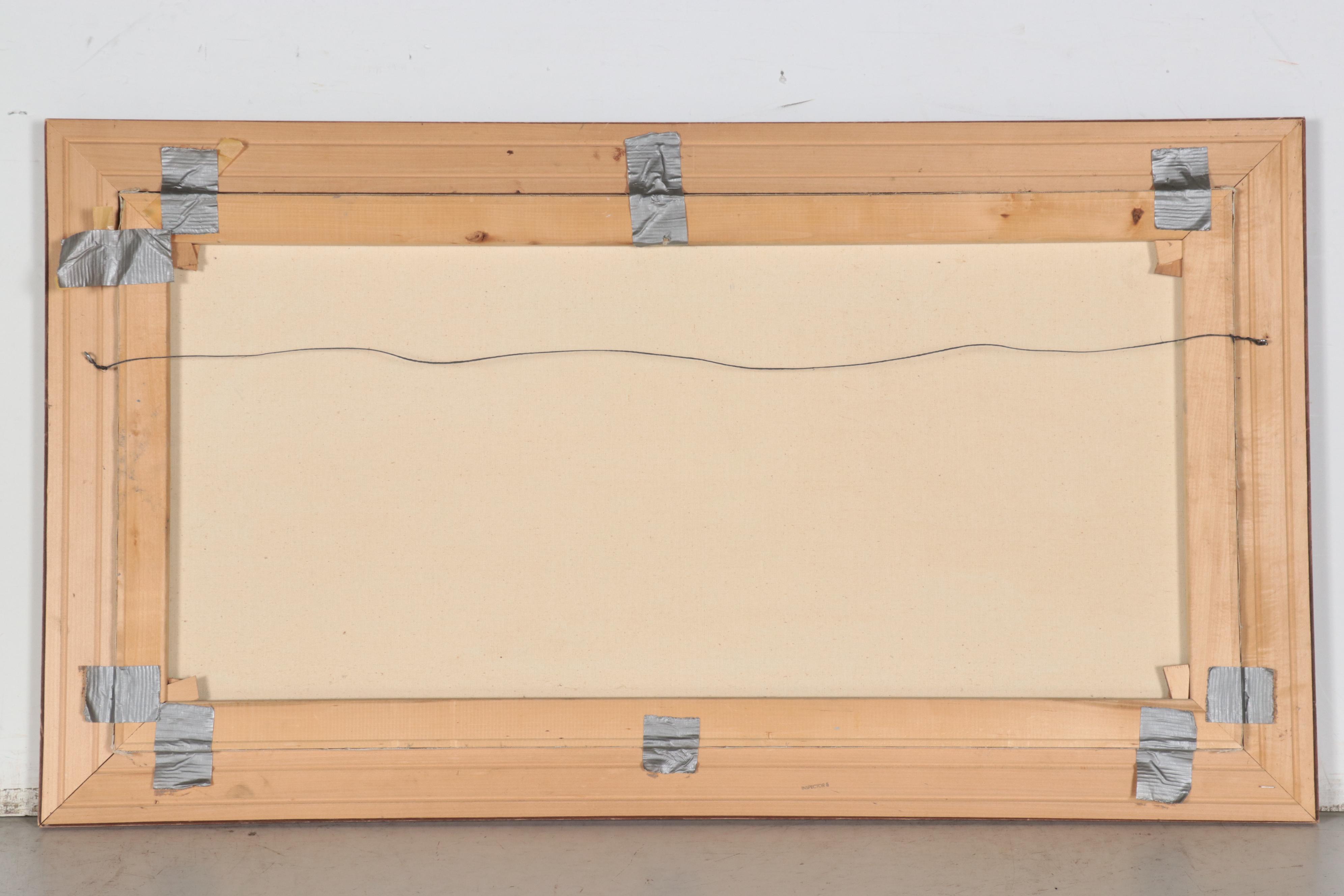 William Patrick Oil Painting of Winter Landscape