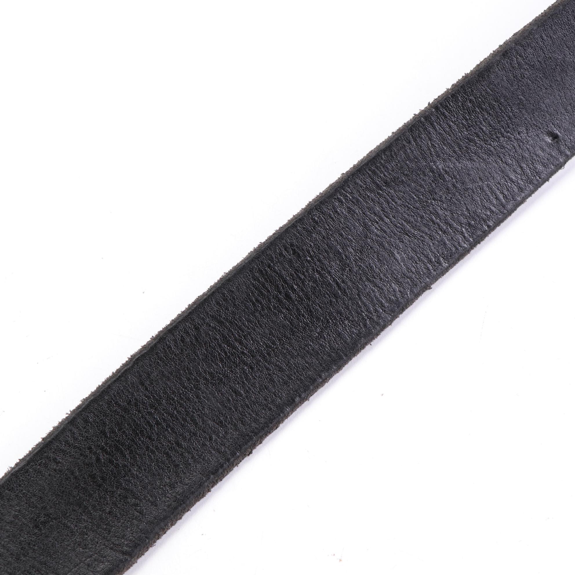 Gucci Snake Buckle Belt in Black Leather with Box