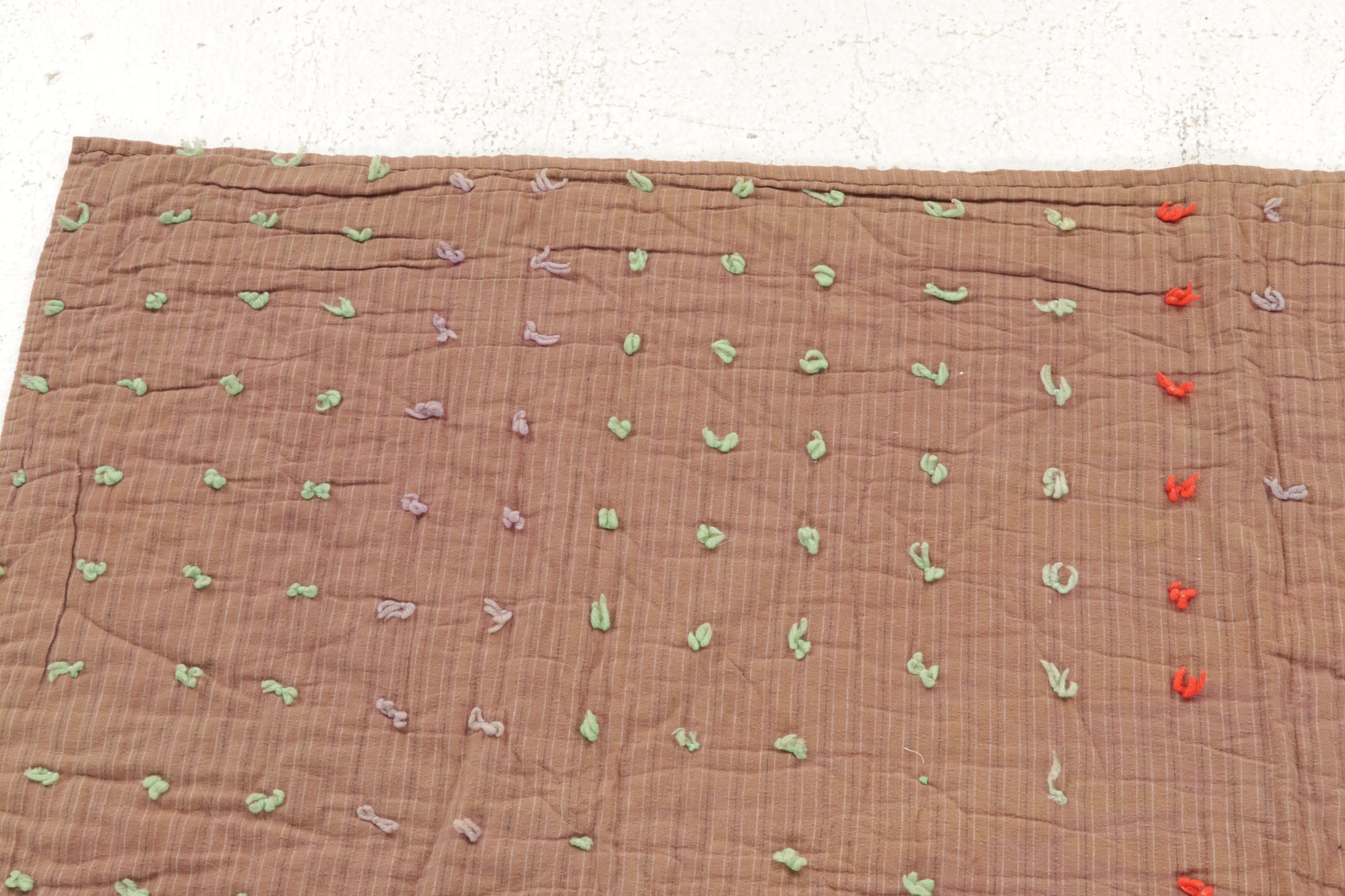 Hand-Tied Comforter and Quilted Baby Blankets with Printed Baby Blanket