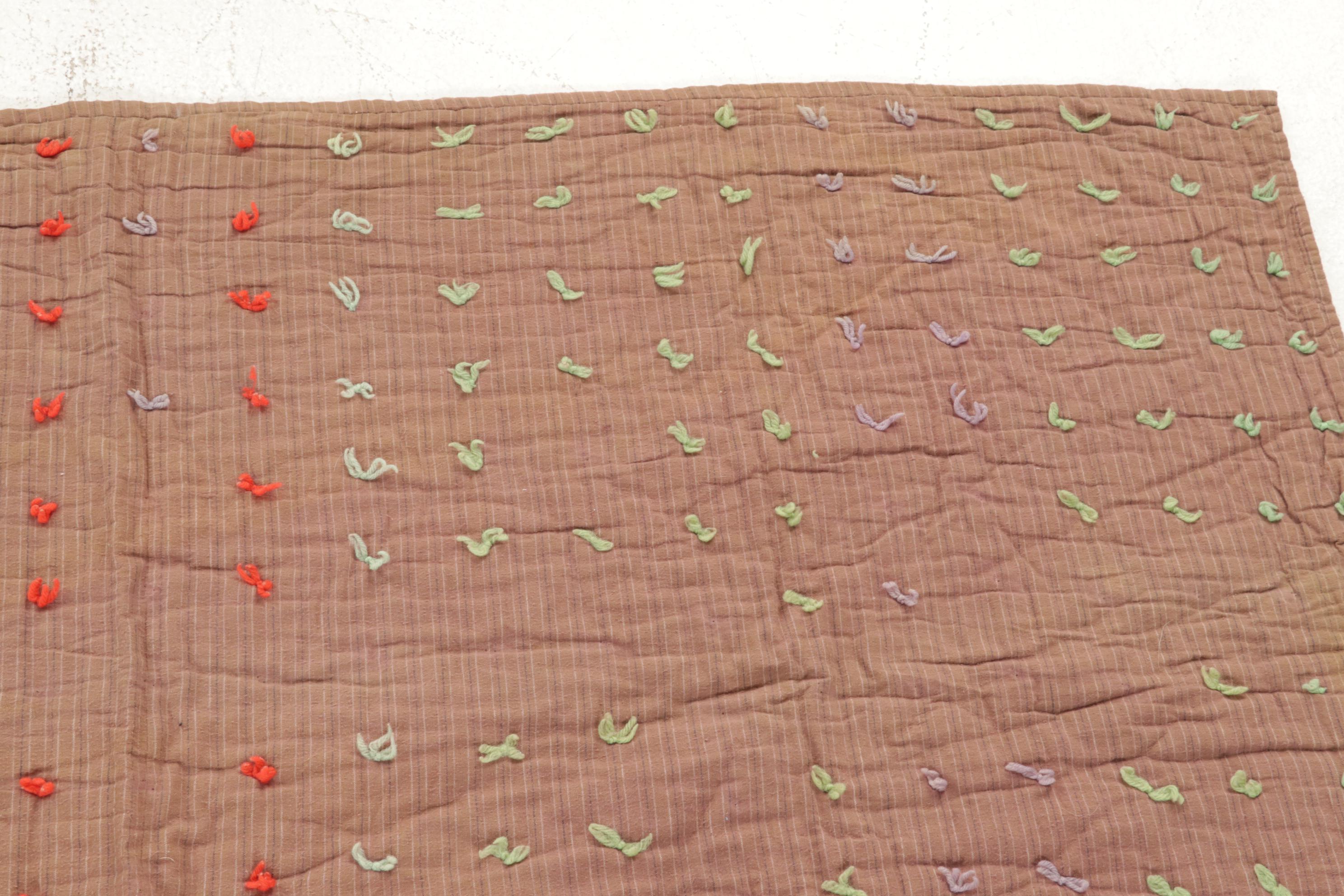 Hand-Tied Comforter and Quilted Baby Blankets with Printed Baby Blanket