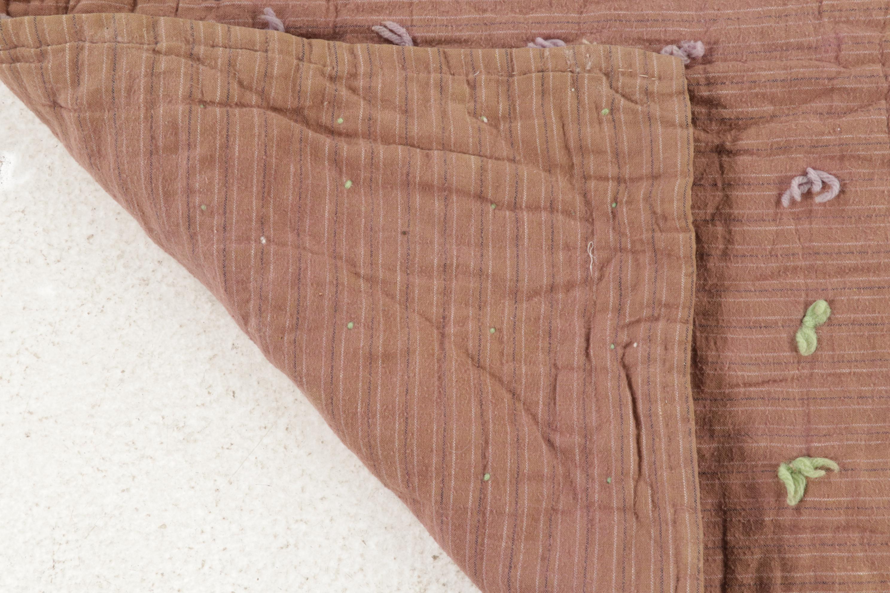 Hand-Tied Comforter and Quilted Baby Blankets with Printed Baby Blanket