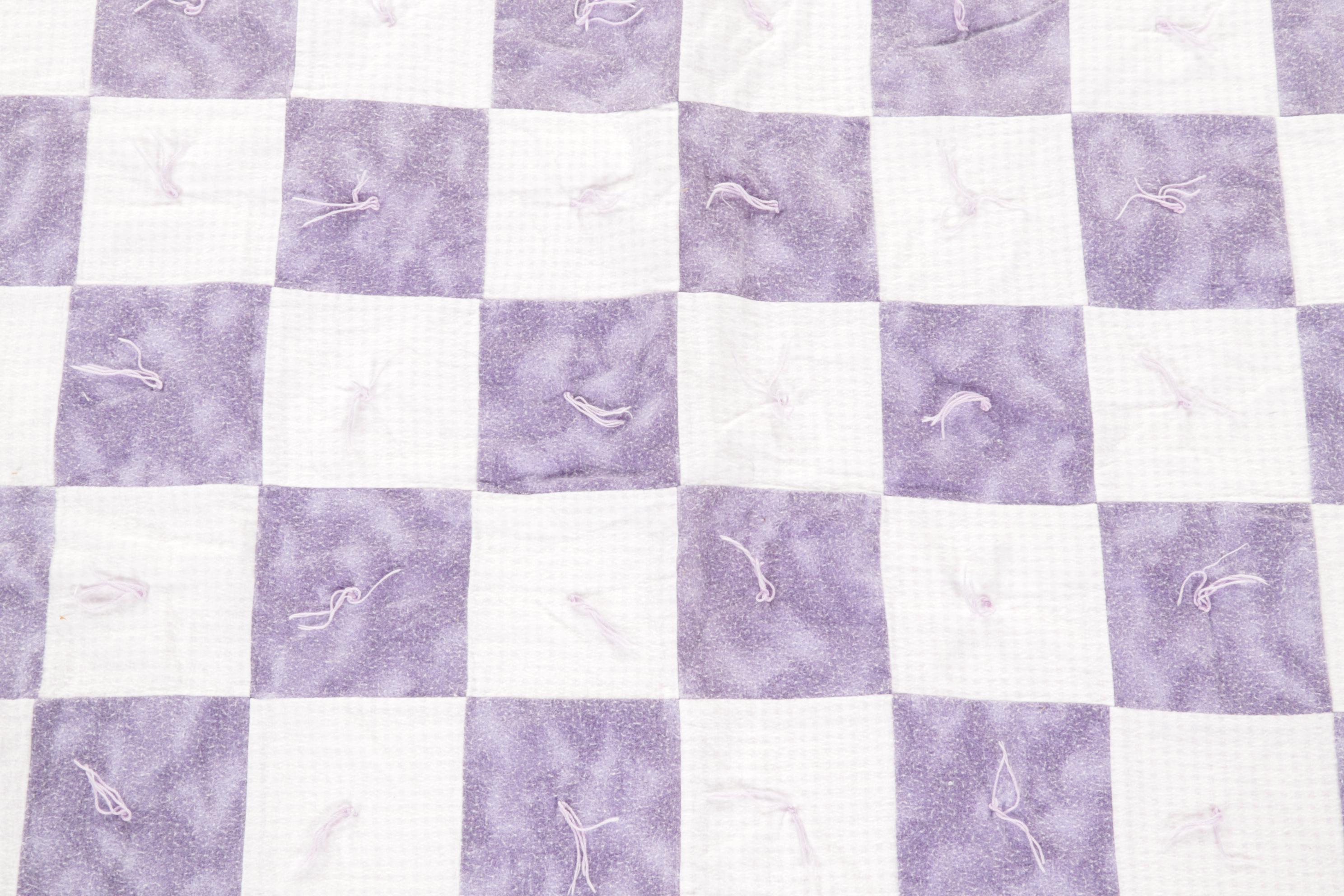 Hand-Tied Comforter and Quilted Baby Blankets with Printed Baby Blanket