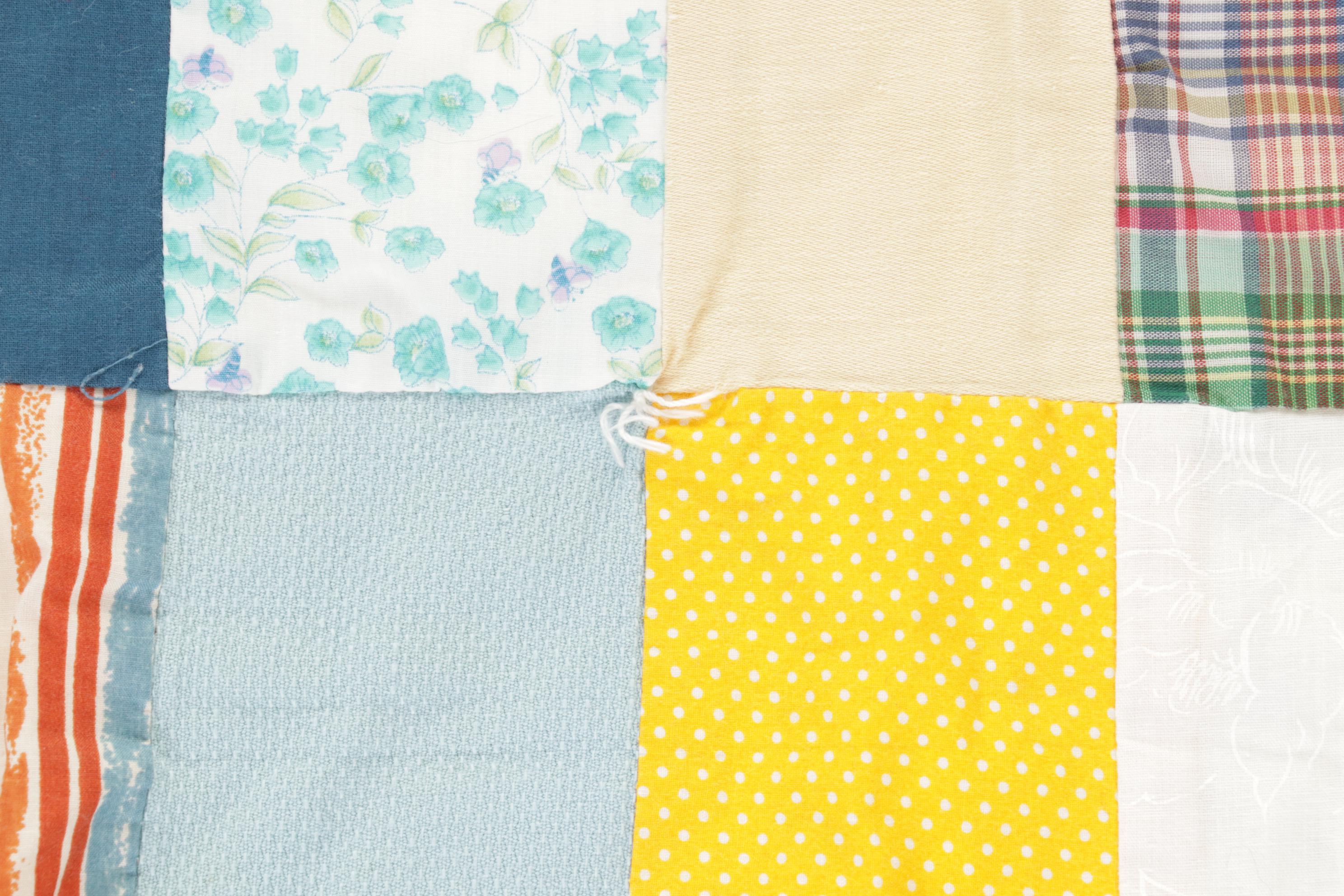 Hand-Tied Comforter and Quilted Baby Blankets with Printed Baby Blanket