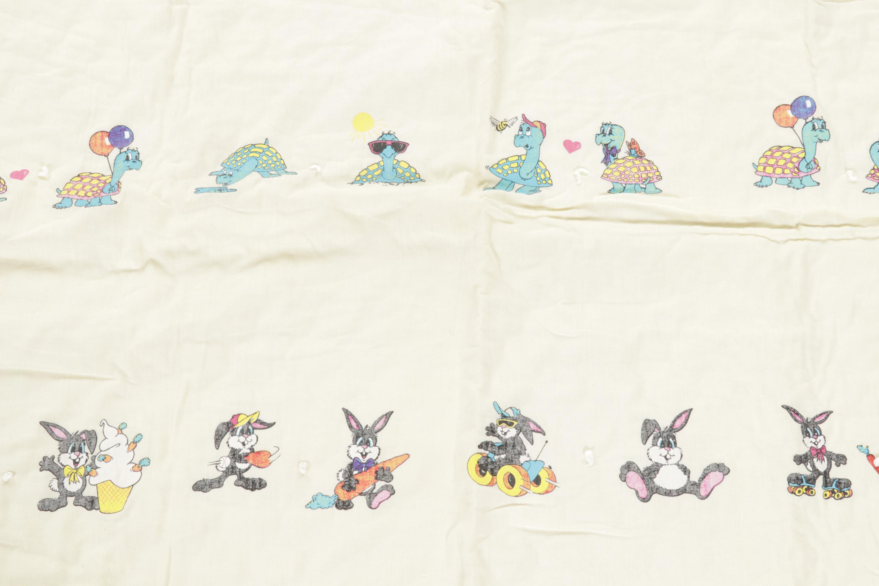 Hand-Tied Comforter and Quilted Baby Blankets with Printed Baby Blanket