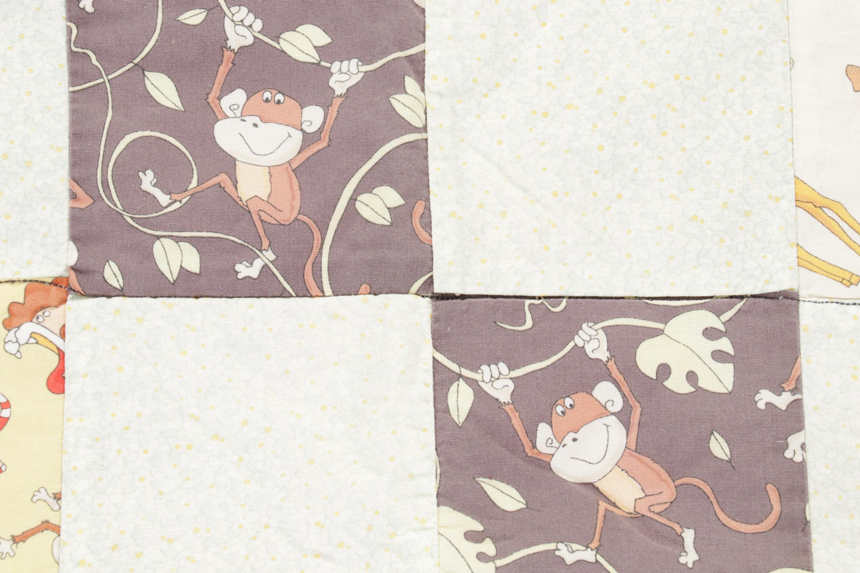 Hand-Tied Comforter and Quilted Baby Blankets with Printed Baby Blanket