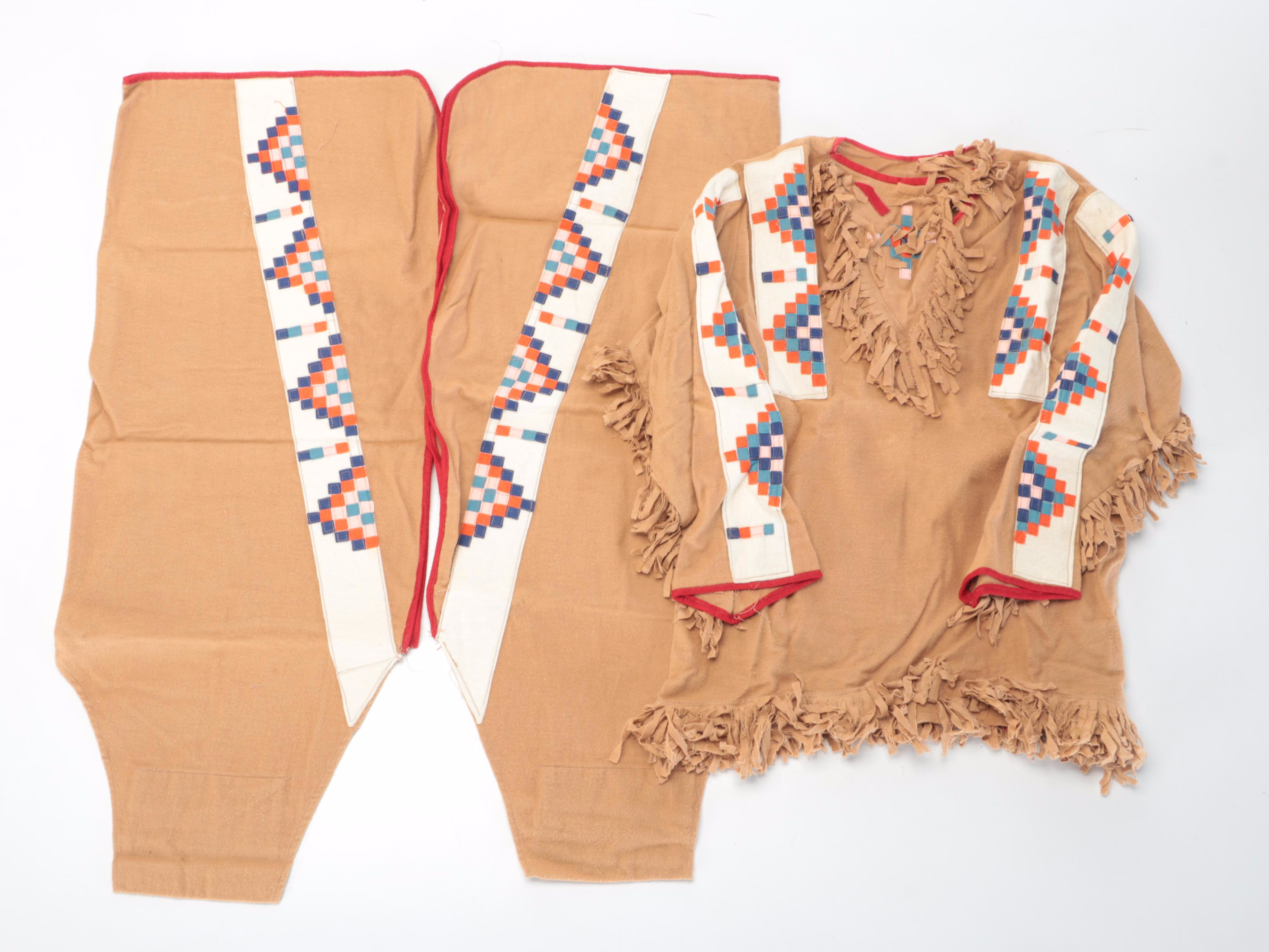 Handmade Children's Western and Native American Themed Costumes