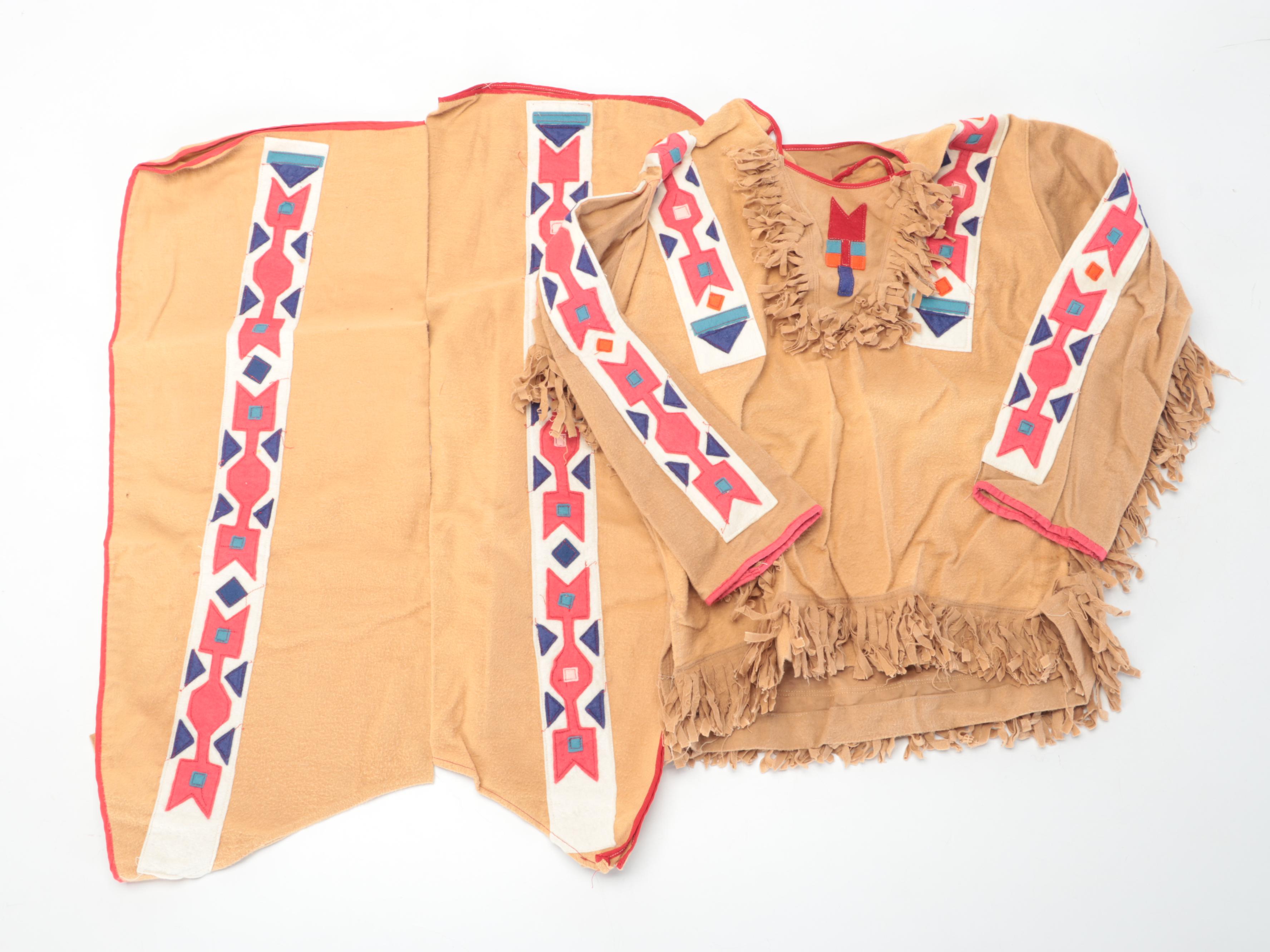 Handmade Children's Western and Native American Themed Costumes