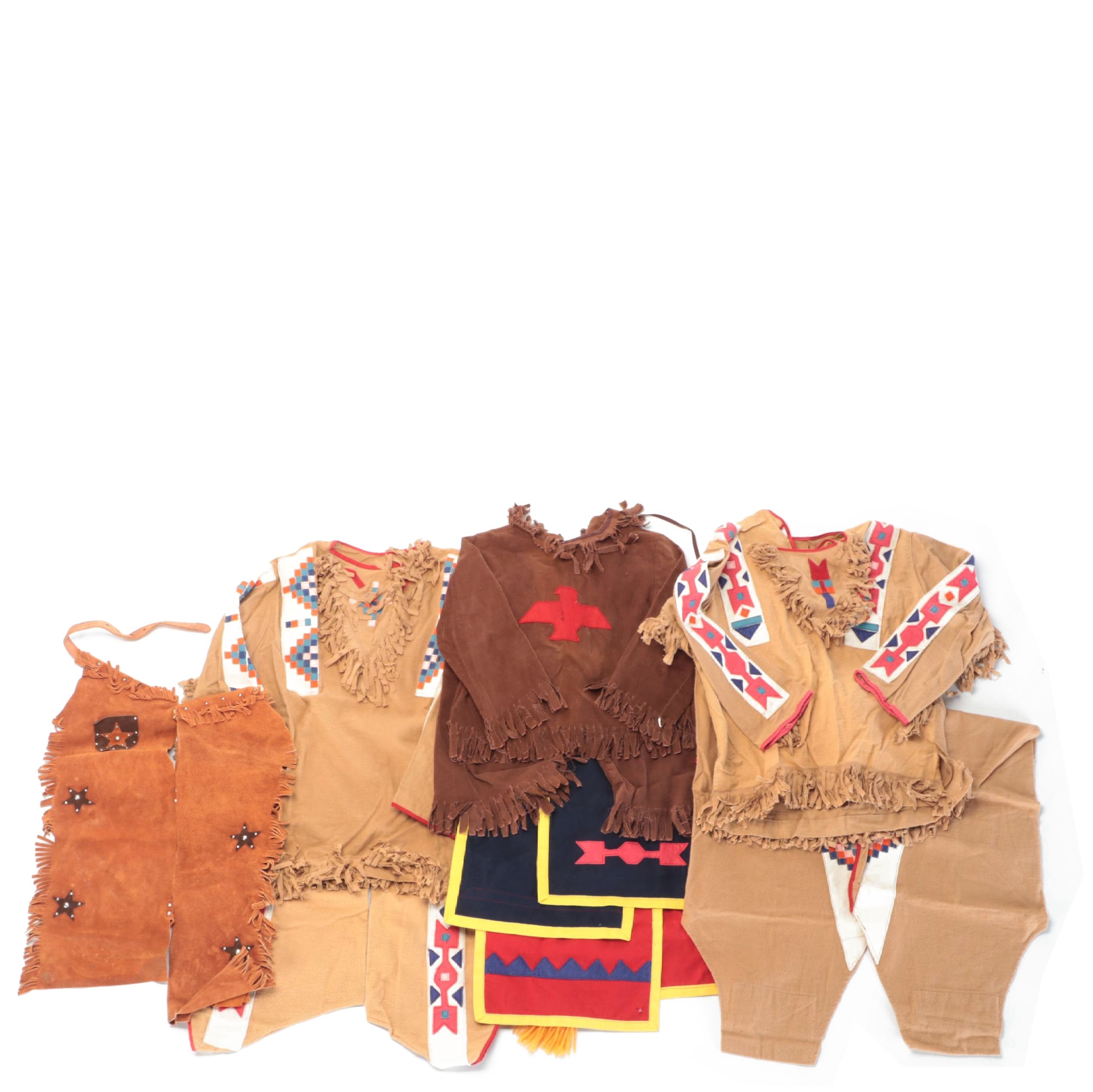 Handmade Children's Western and Native American Themed Costumes