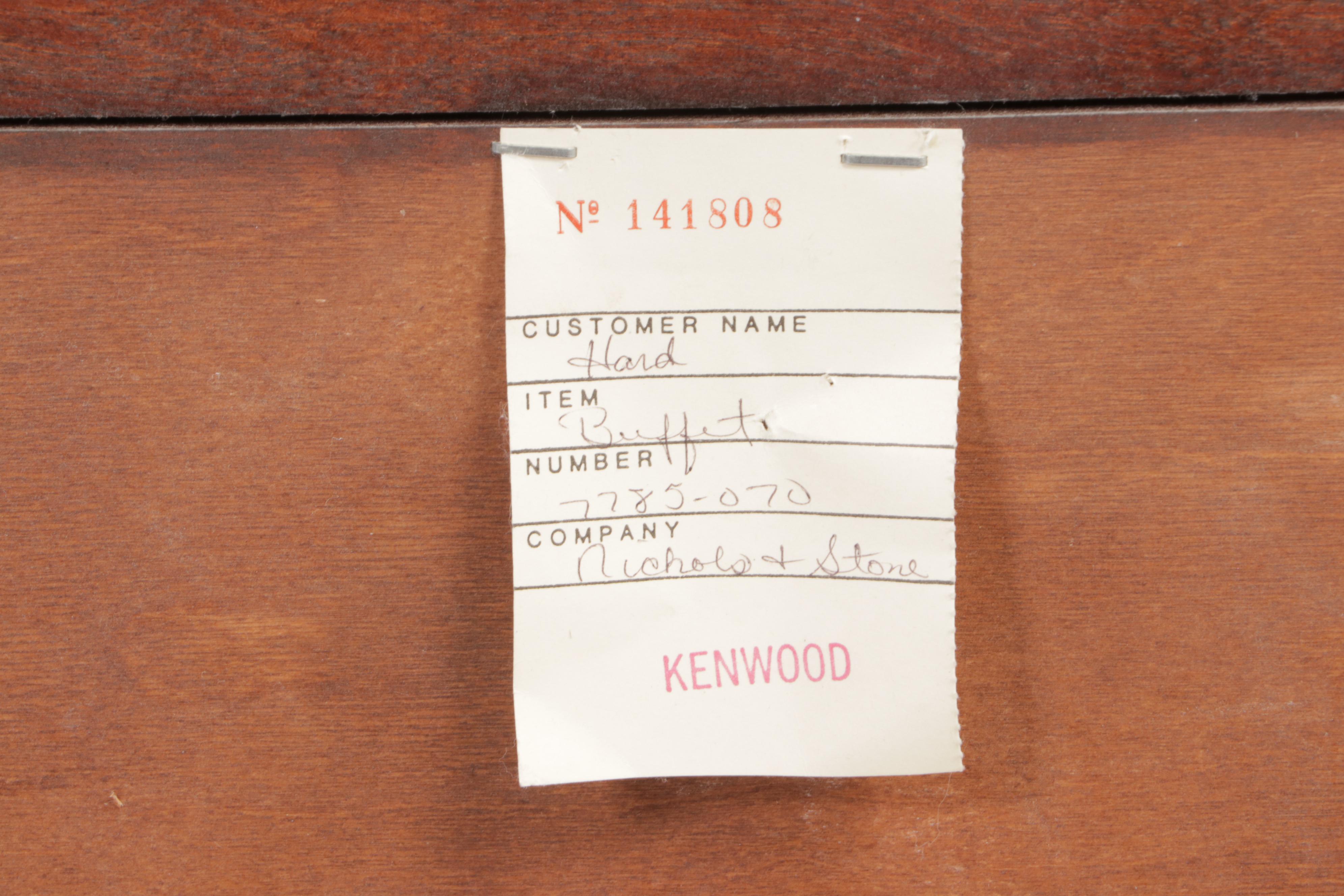 Nichols & Stone Co. Shaker Style Cherry China Cabinet, Late 20th Century