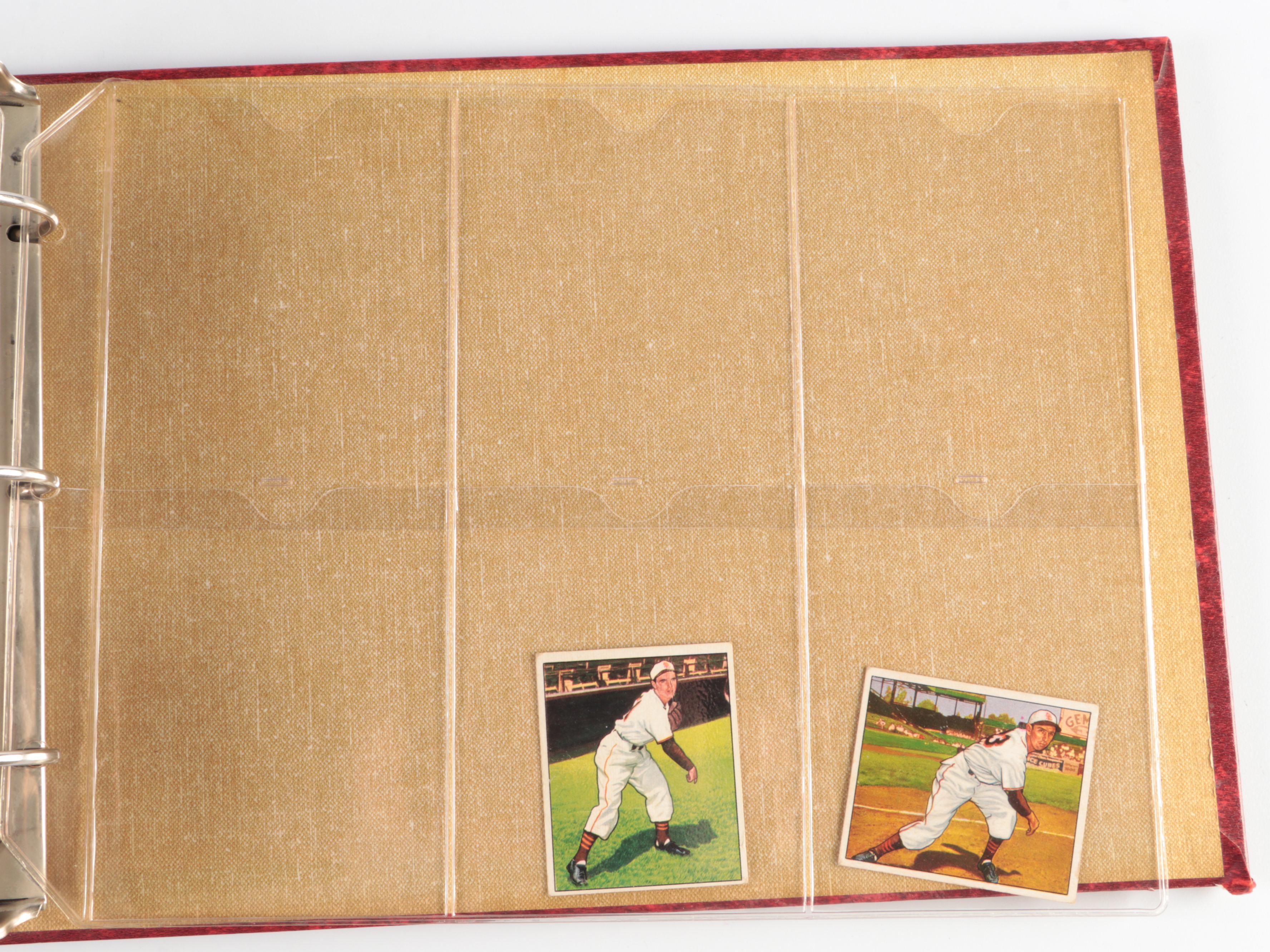 1949 and 1950 Bowman Baseball Cards with Sievers, DeMars, Savage and More