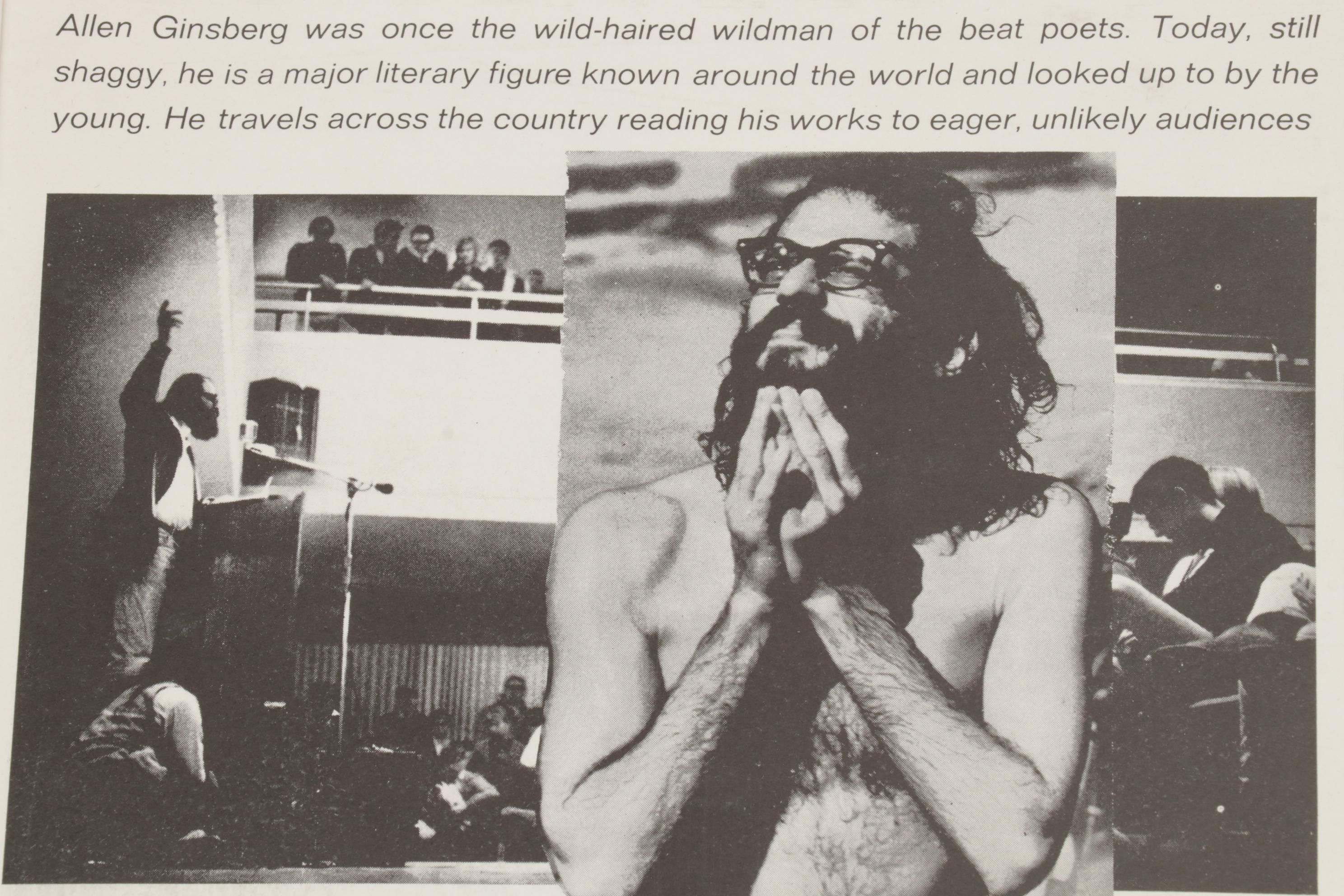 Sidney Chafetz Etching and Lithograph "I Hear America Singing I," 1970