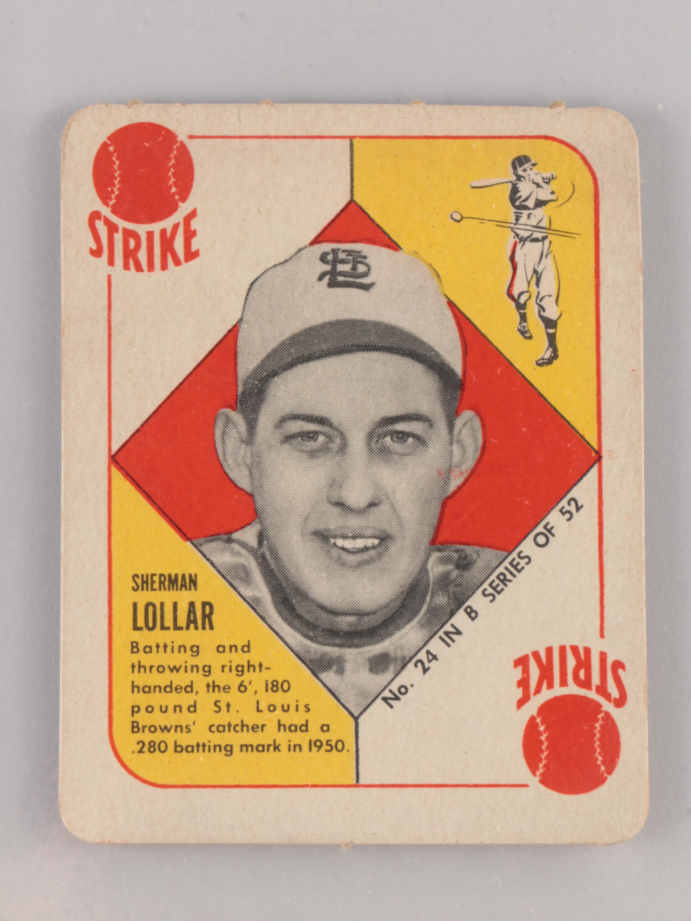 1939 to 1941 Playball with 1951 Topps Red and Blue Back Baseball Cards