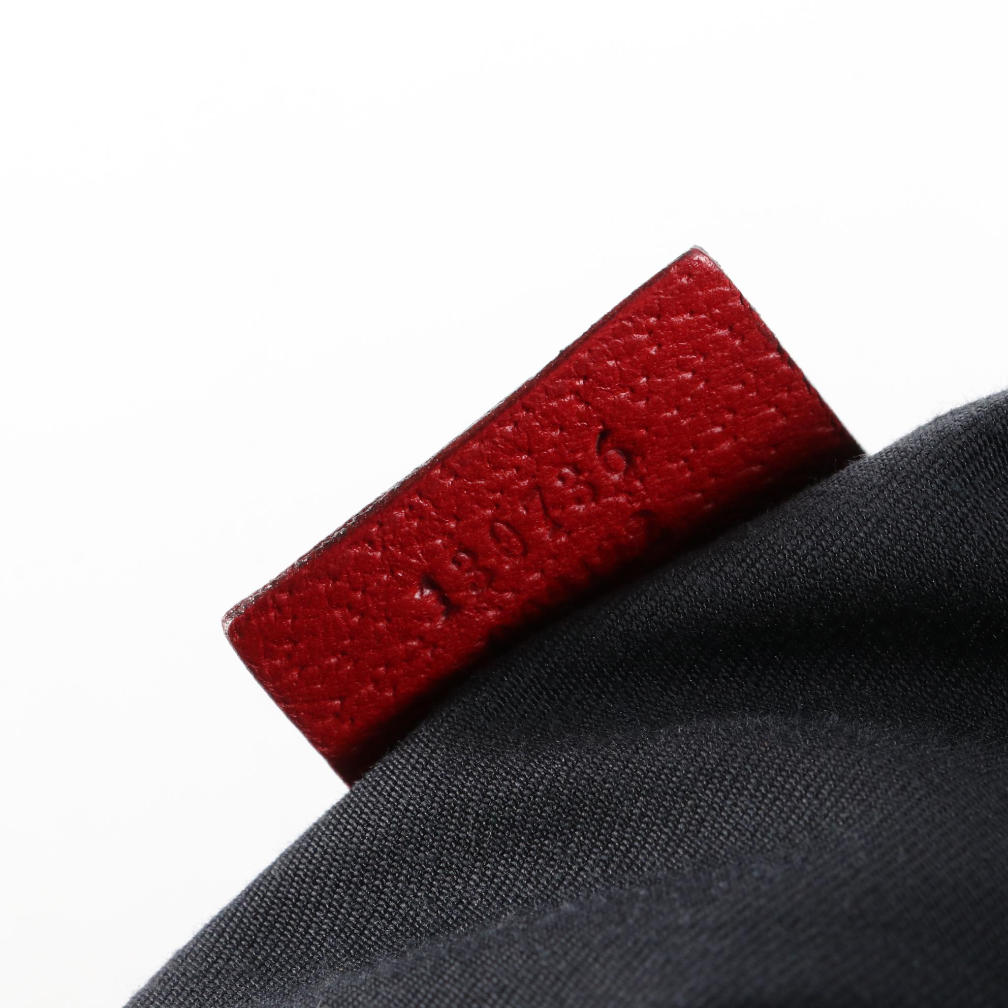 Gucci Abbey GG Canvas and Leather Shoulder Bag