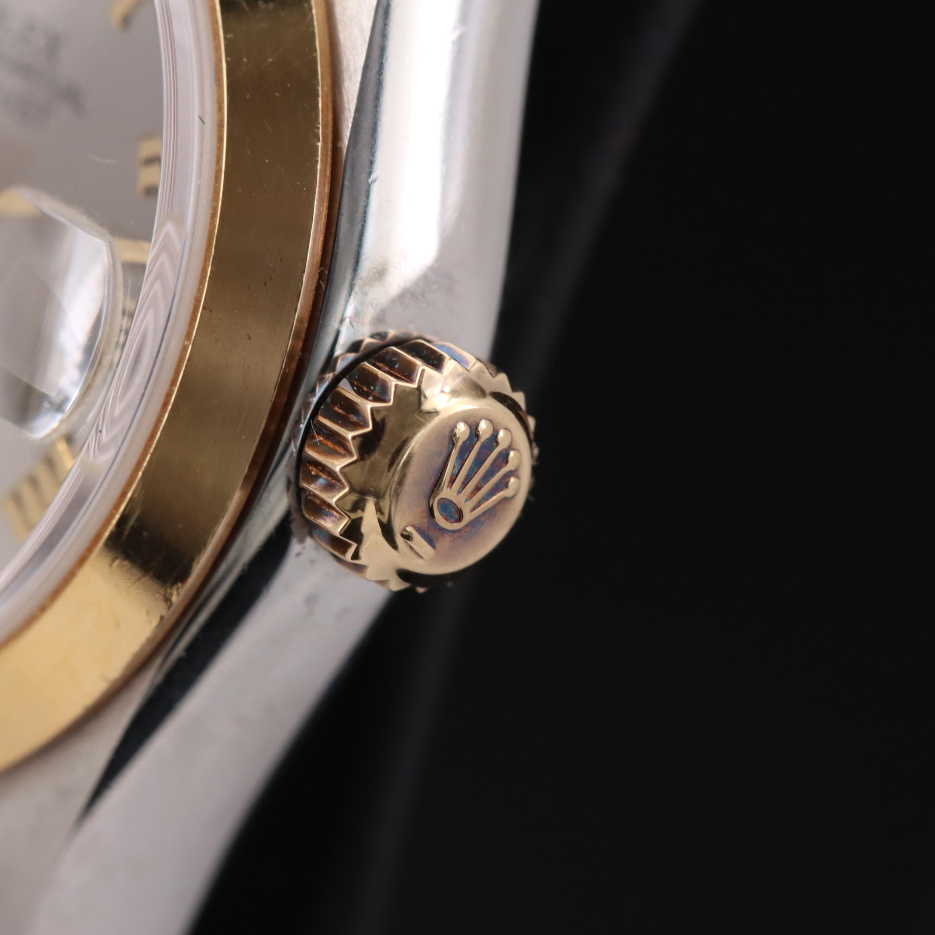 2000 Rolex 18K and Oystersteel Datejust Watch