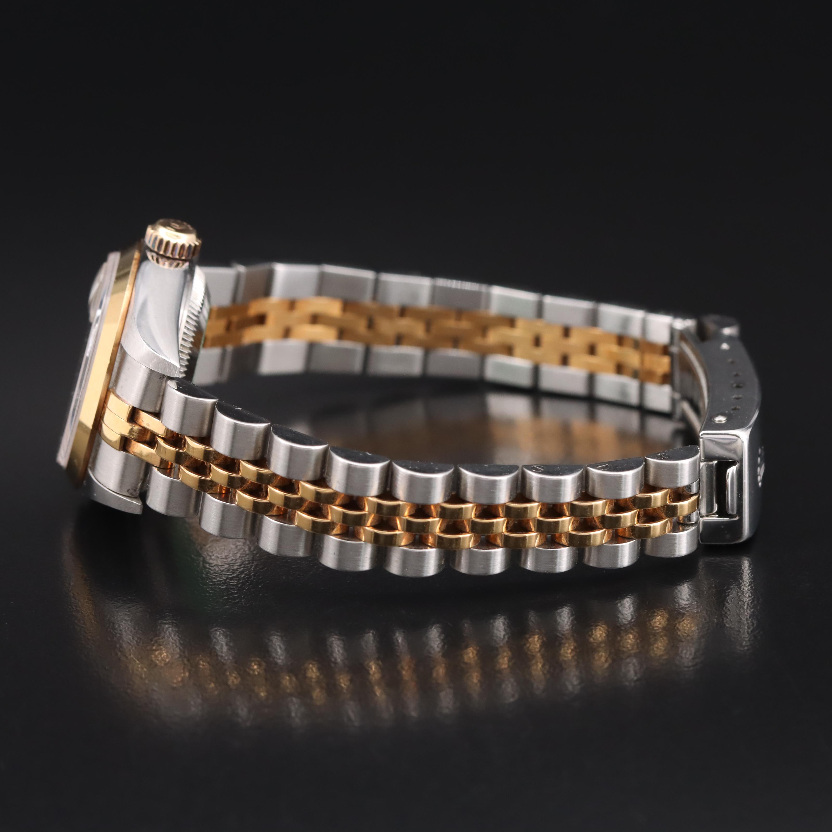 2000 Rolex 18K and Oystersteel Datejust Watch