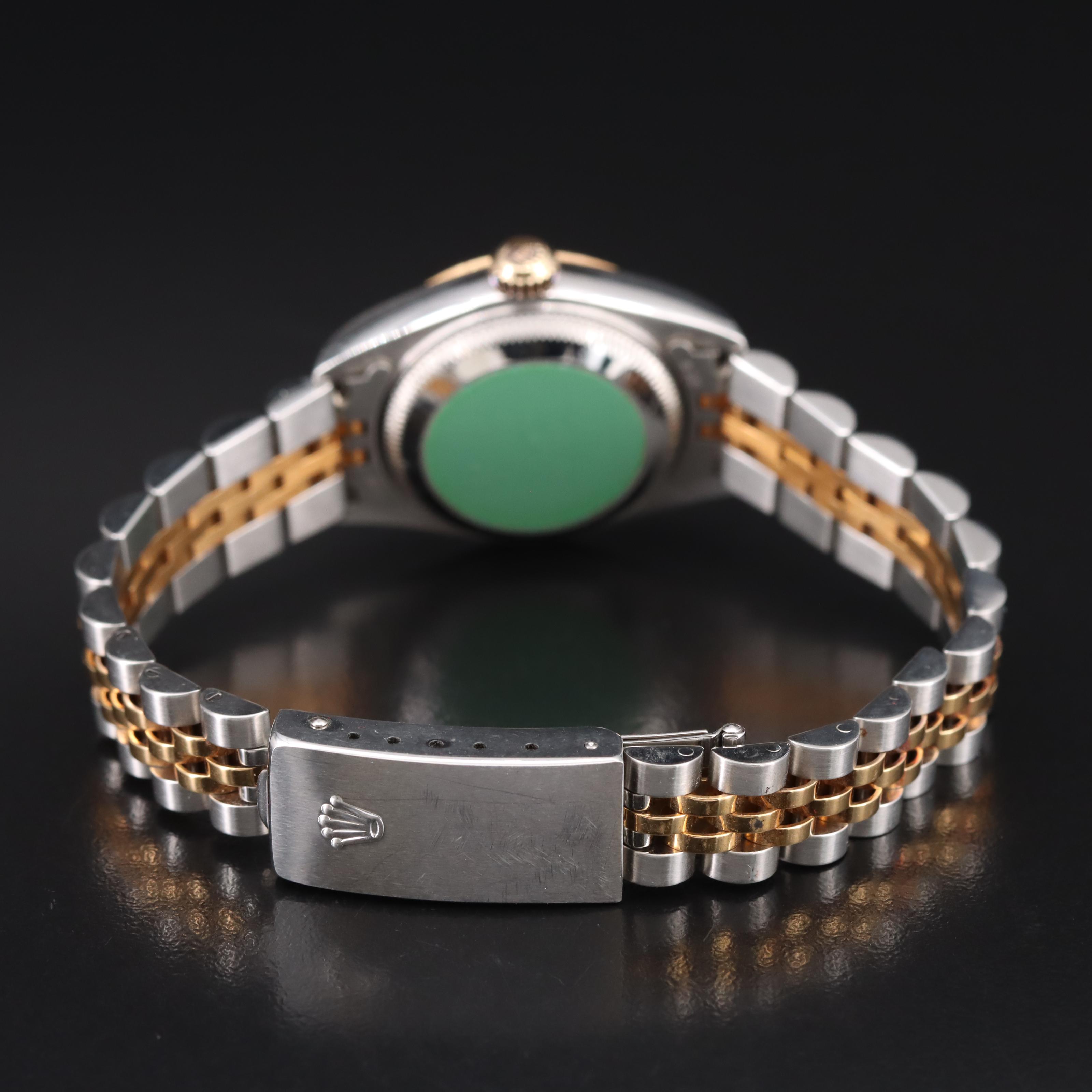 2000 Rolex 18K and Oystersteel Datejust Watch