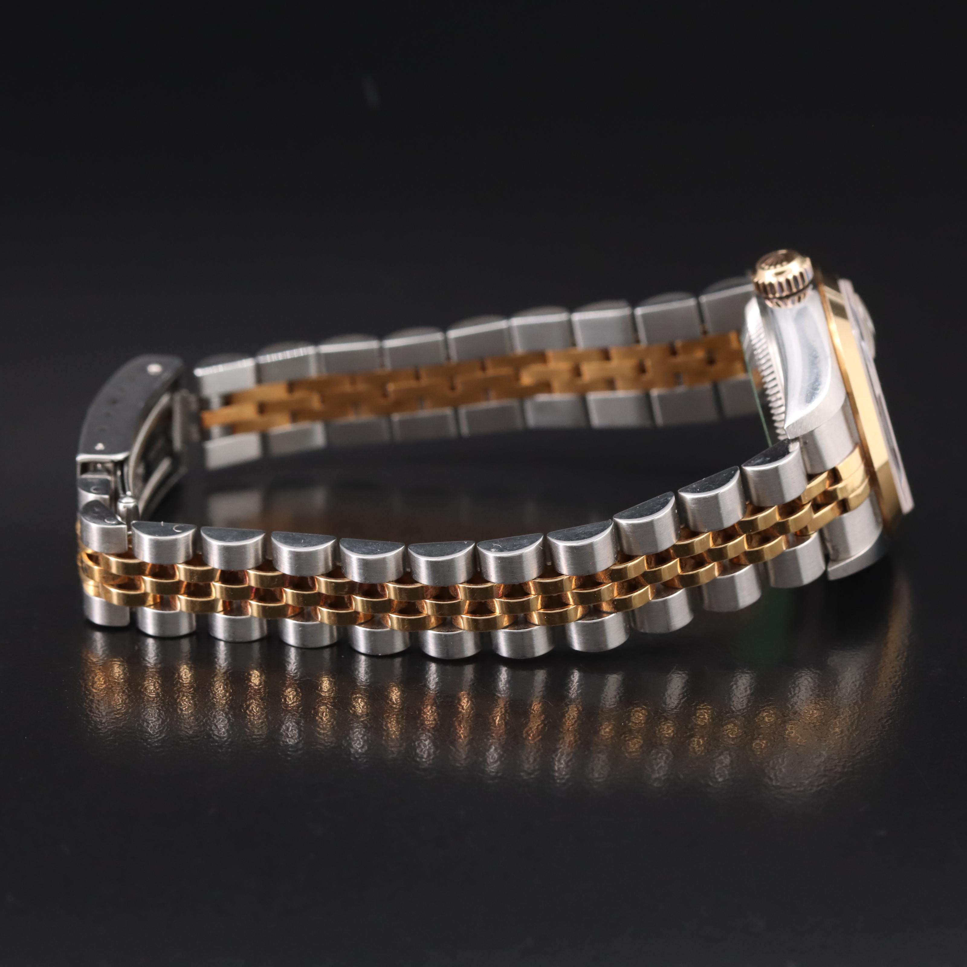 2000 Rolex 18K and Oystersteel Datejust Watch