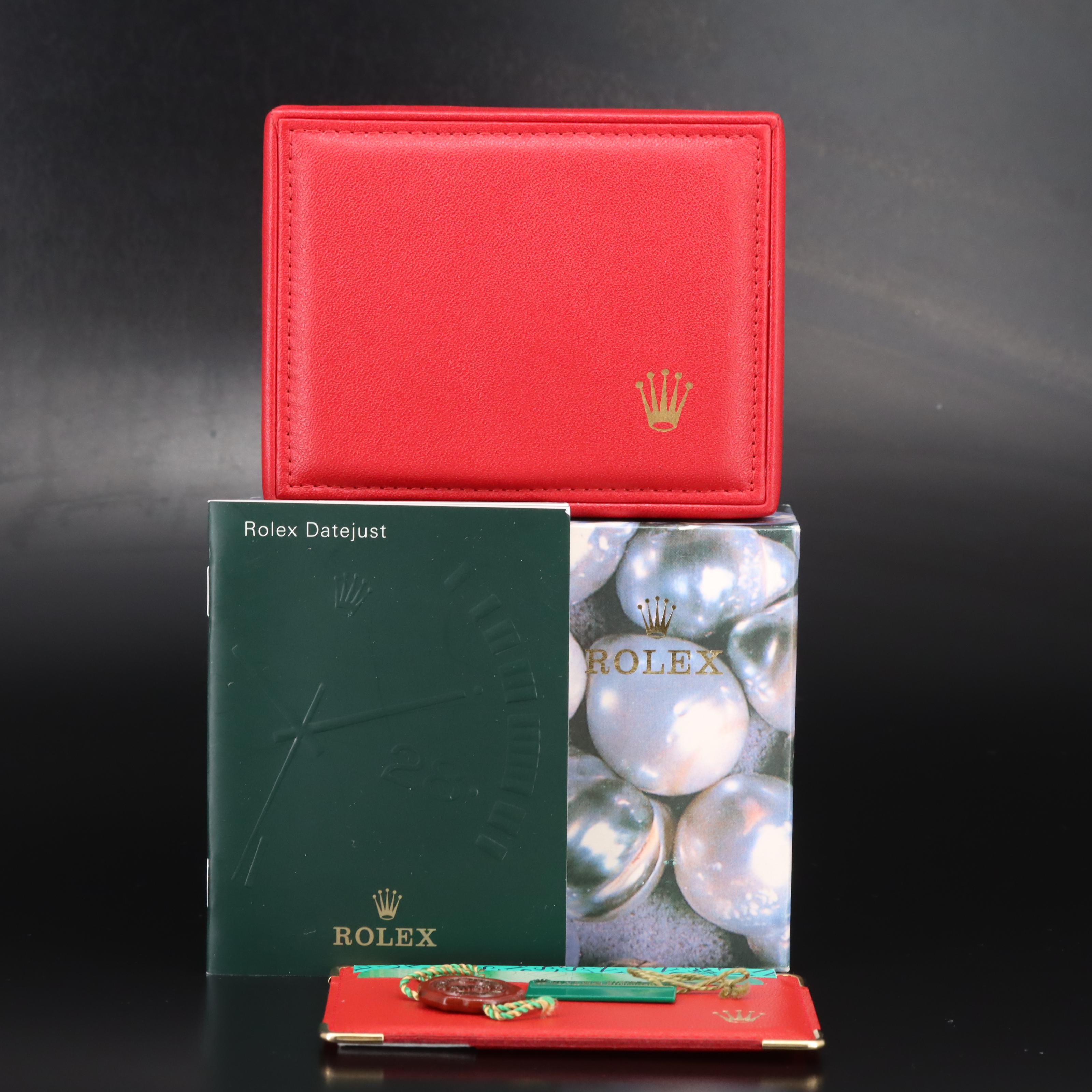 2000 Rolex 18K and Oystersteel Datejust Watch