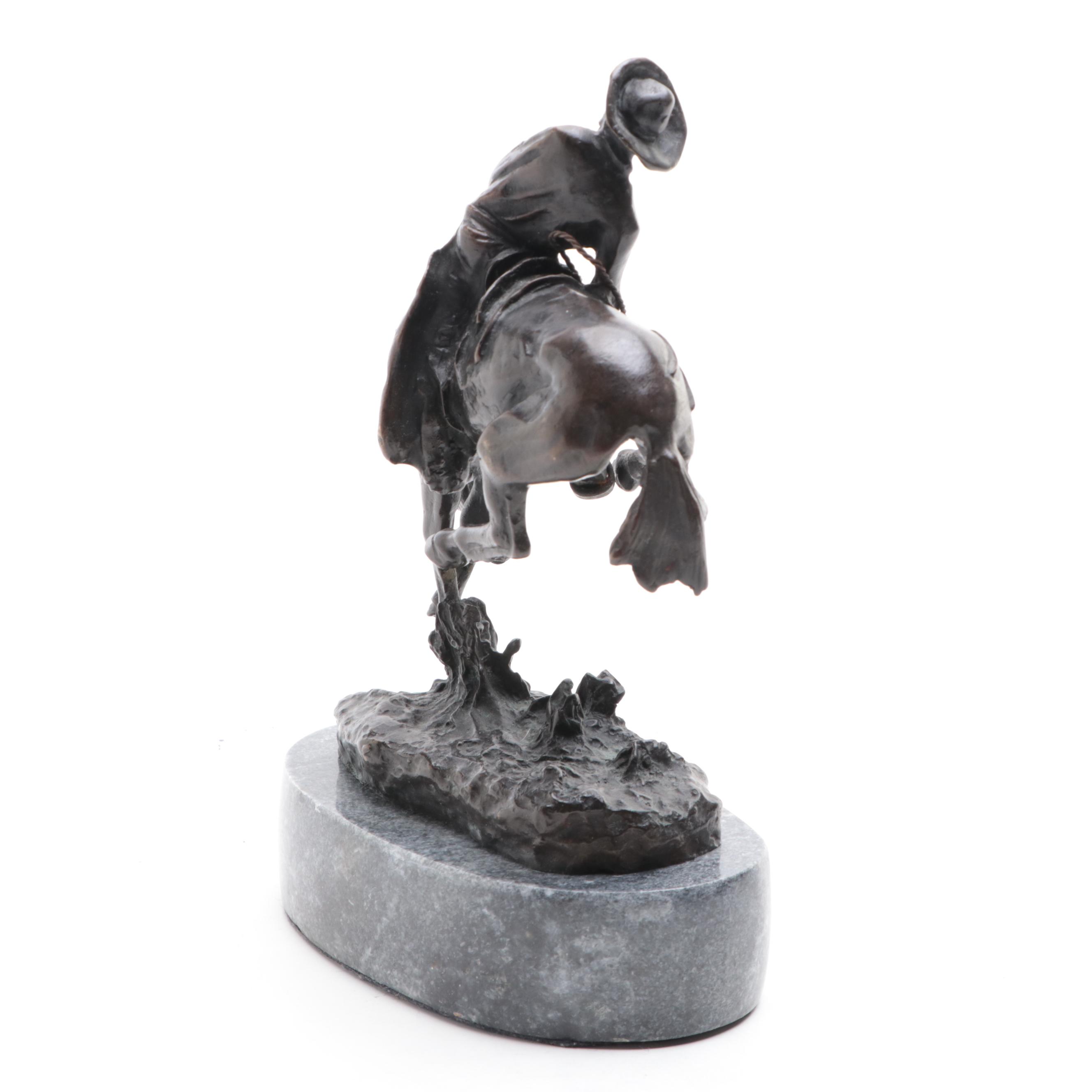 Bronze Model of "The Outlaw" after Frederic Remington