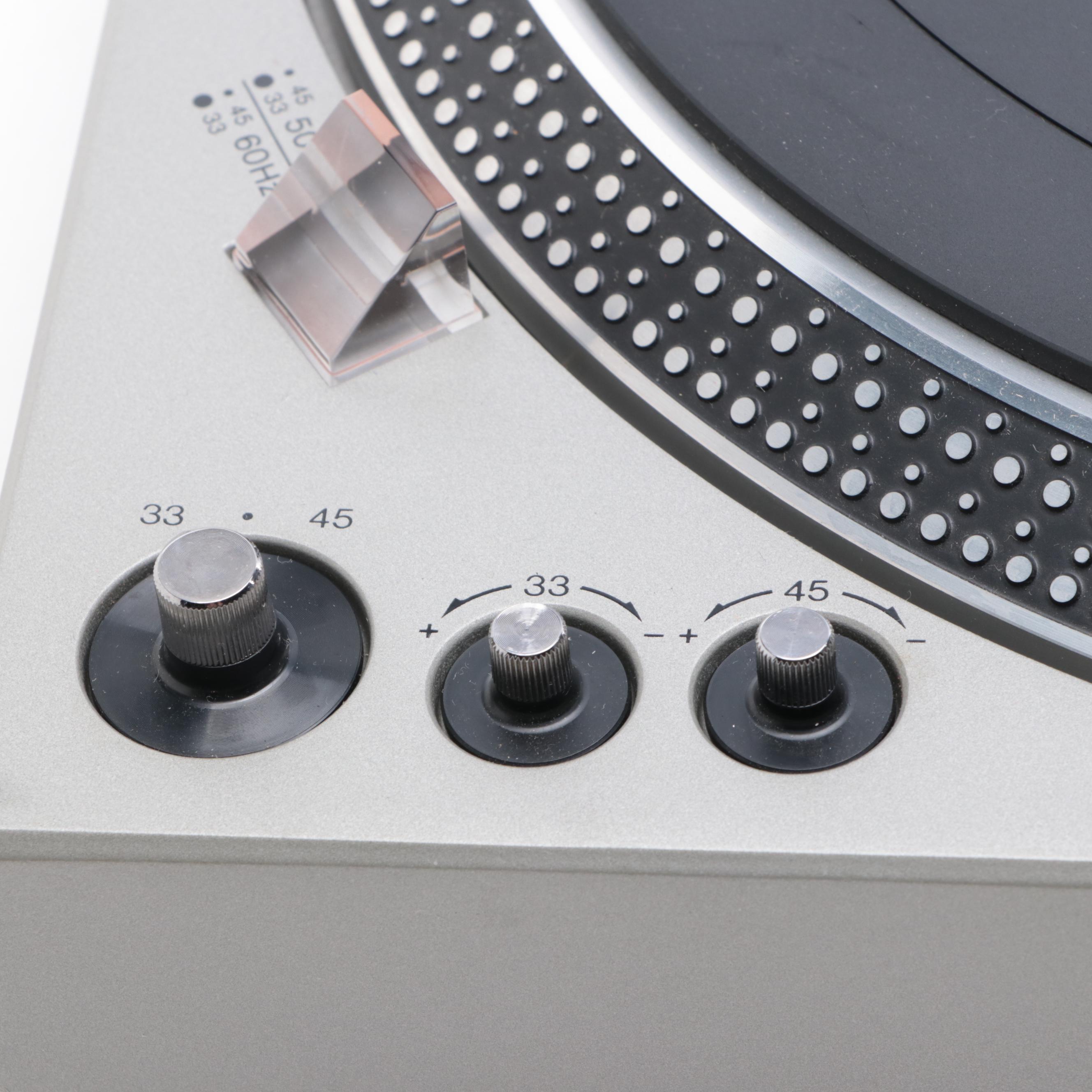 Technics by Panasonic SL-1800 Direct Drive Turntable, Mid/ Late 20th Century