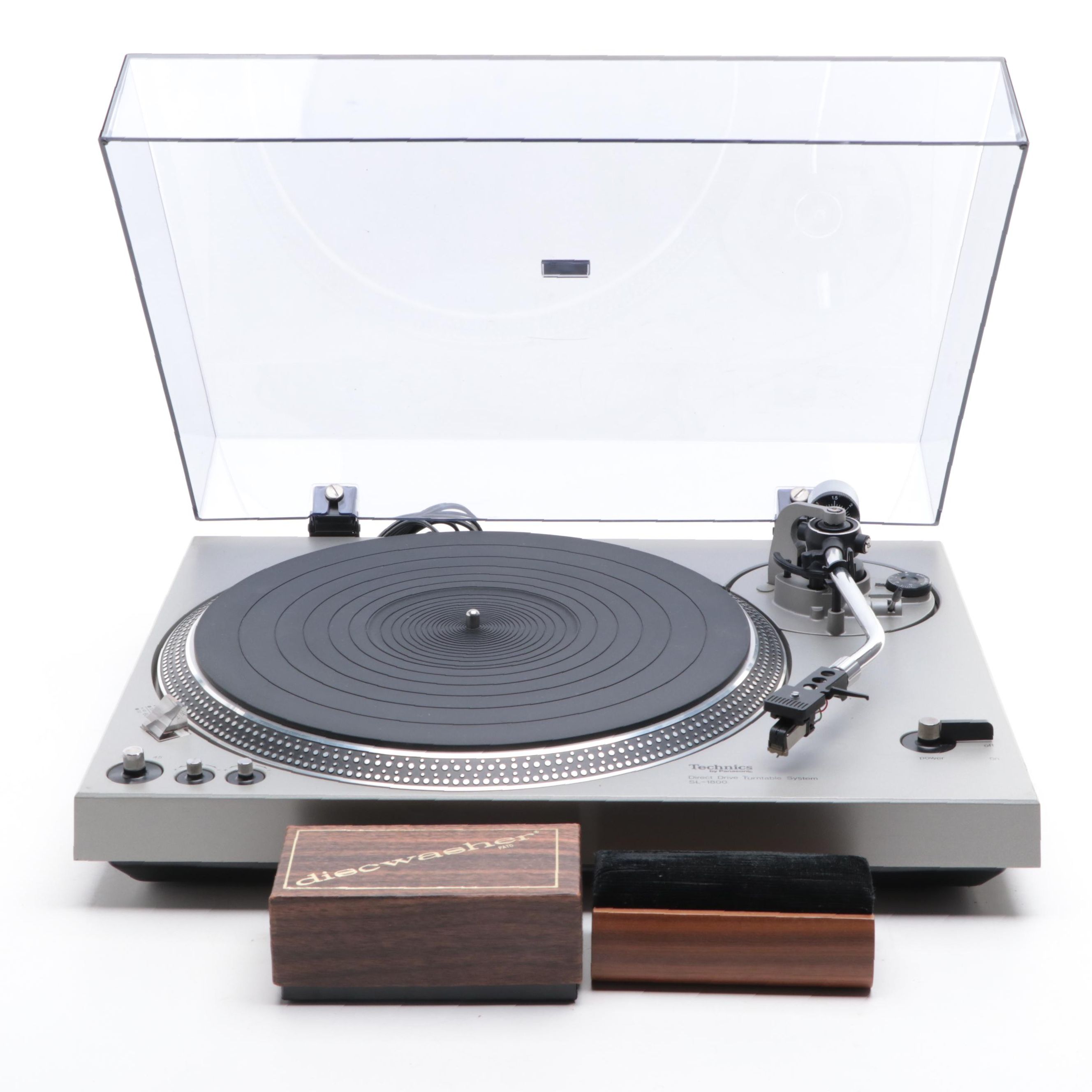 Technics by Panasonic SL-1800 Direct Drive Turntable, Mid/ Late 20th Century