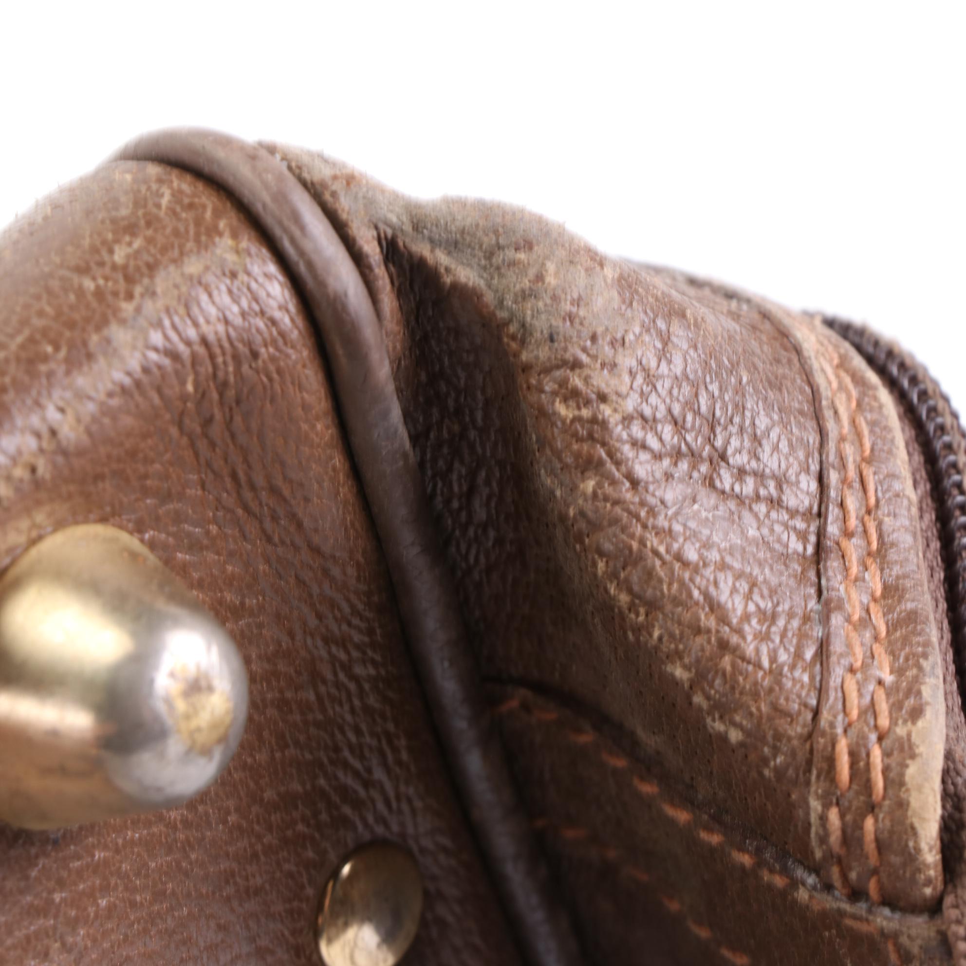 Gucci Garment Bag in GG Monogram Coated Canvas, Web Stripe, and Leather