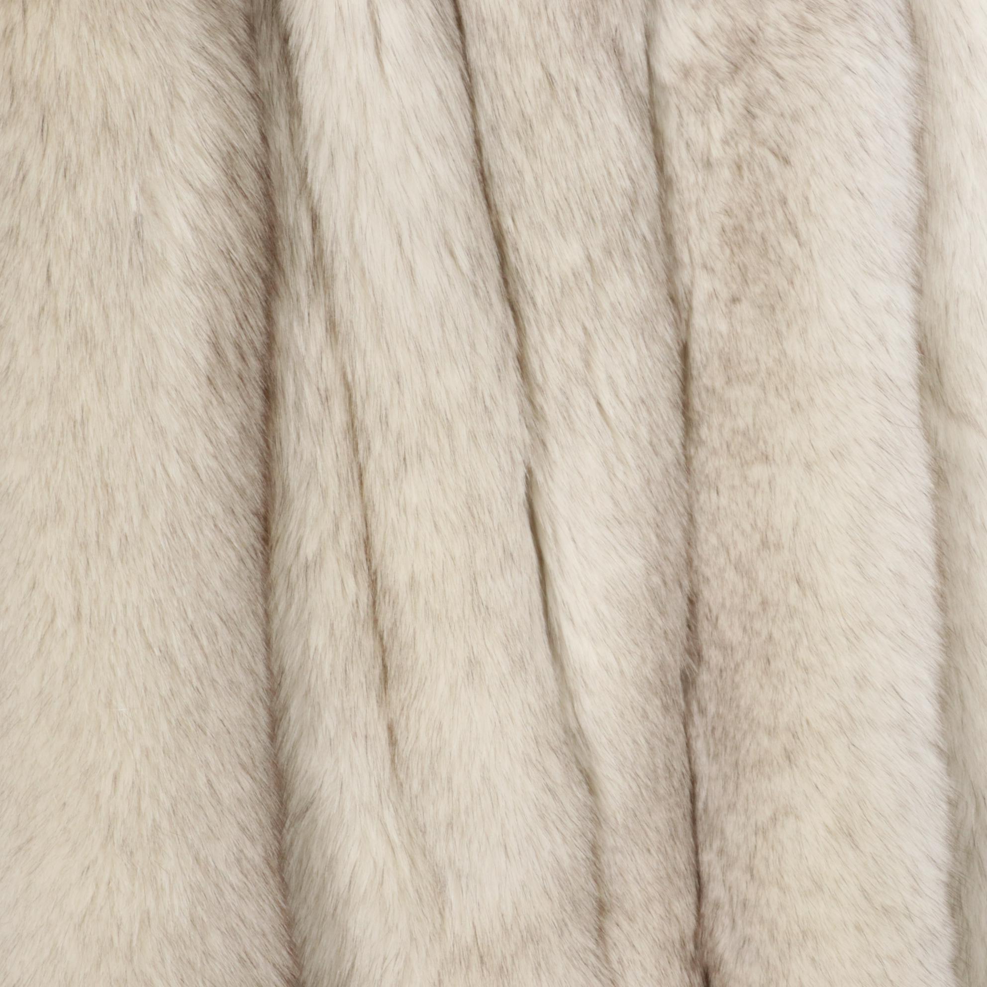 Blue Fox Fur Jacket from Distinctive Furs by Maas Brothers
