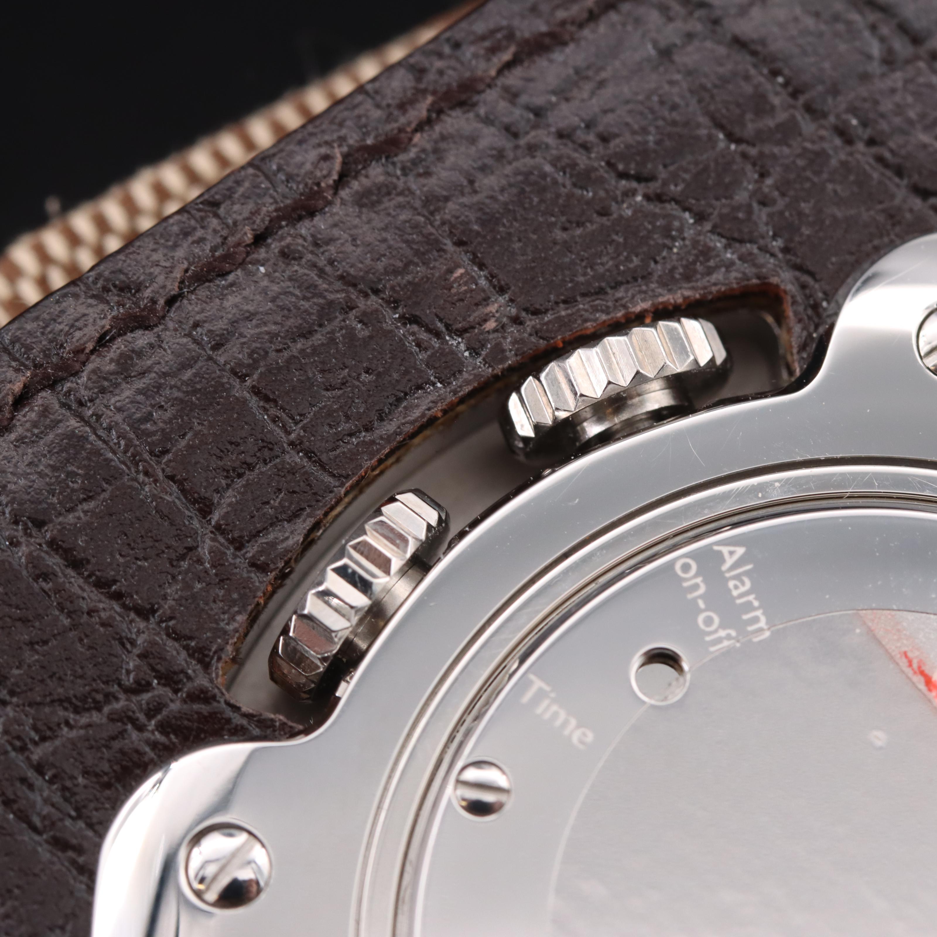 Gucci Monogram Canvas Travel Alarm Clock