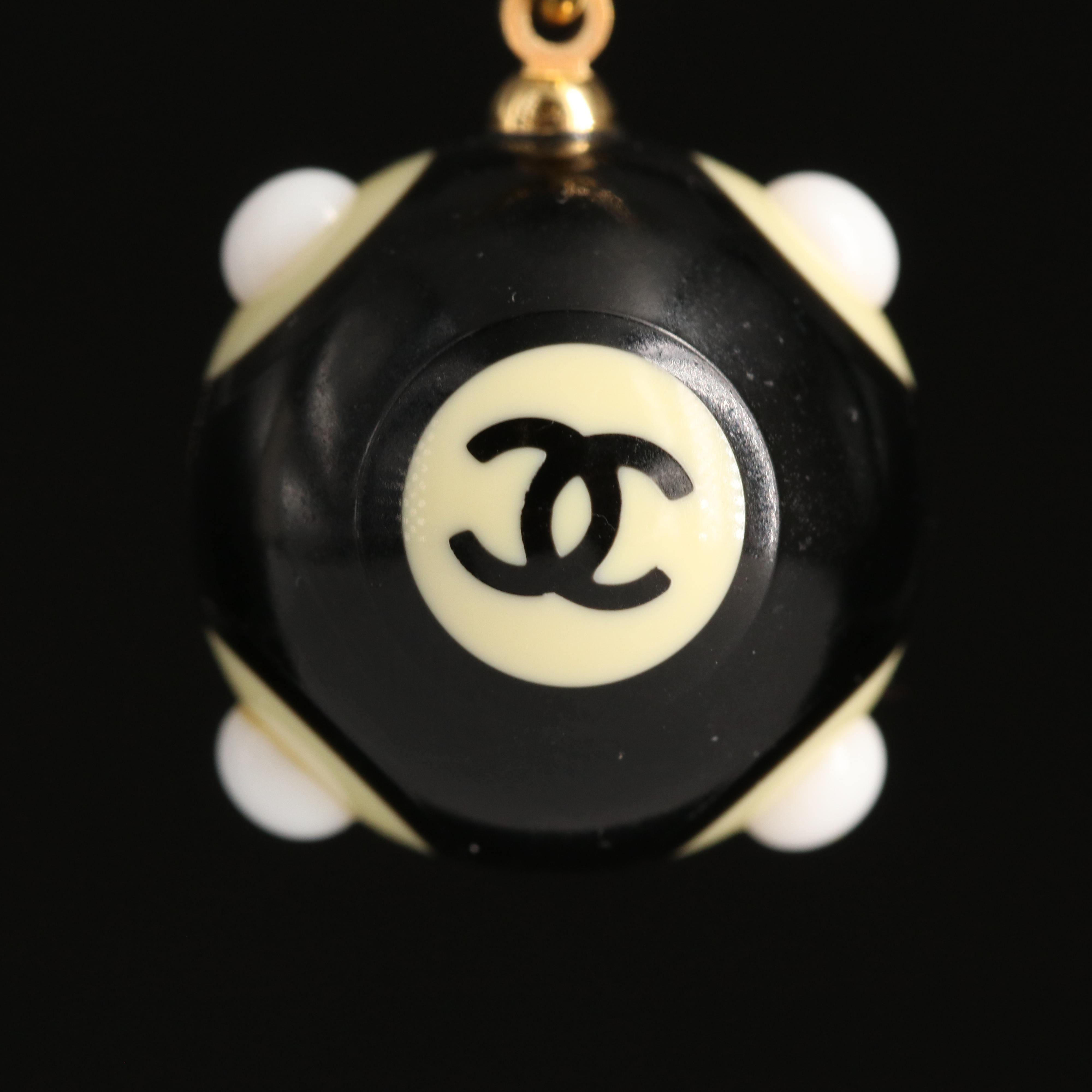 Vintage Chanel CC Logo Necklace