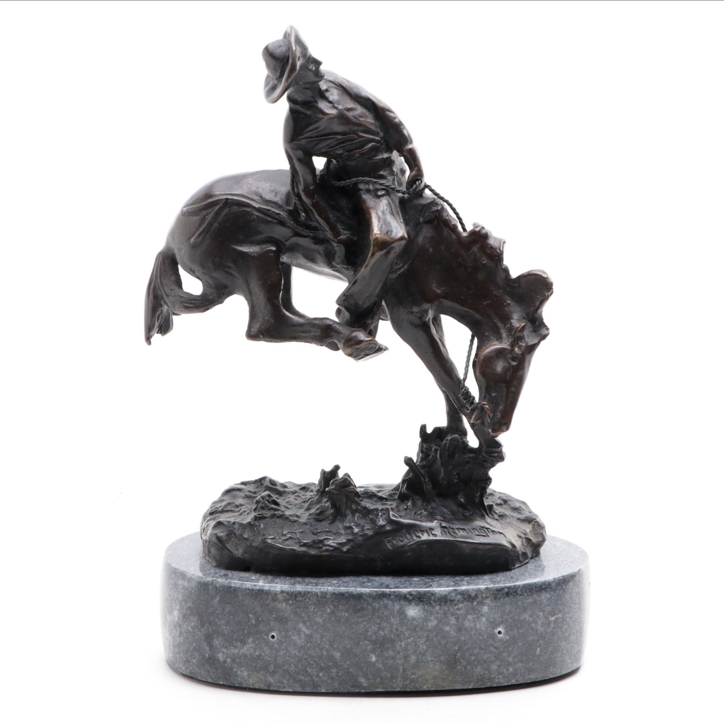 Bronze Model of "The Outlaw" after Frederic Remington