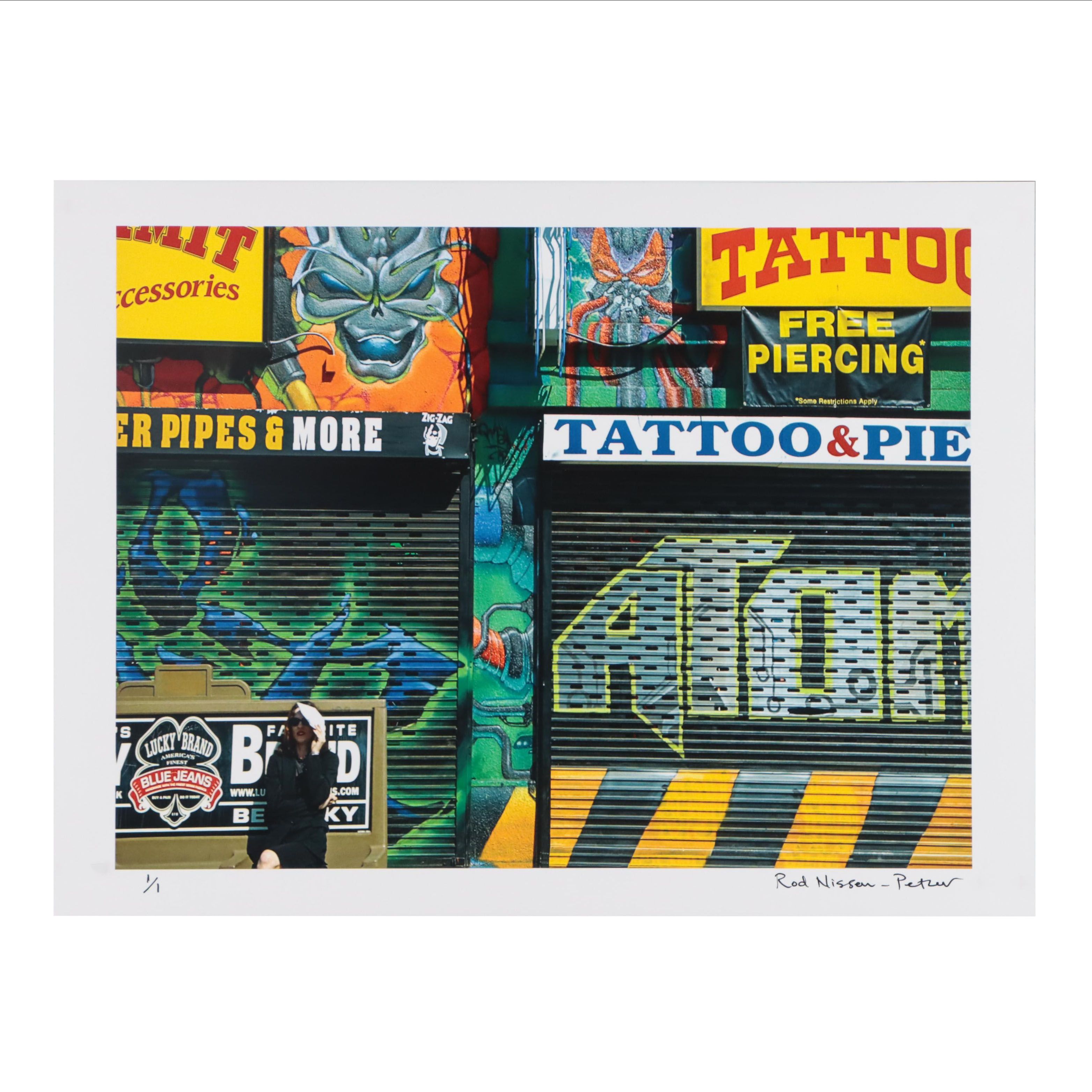 Giclée "Stogz & Atomic, Hollywood Blvd., Los Angeles"
