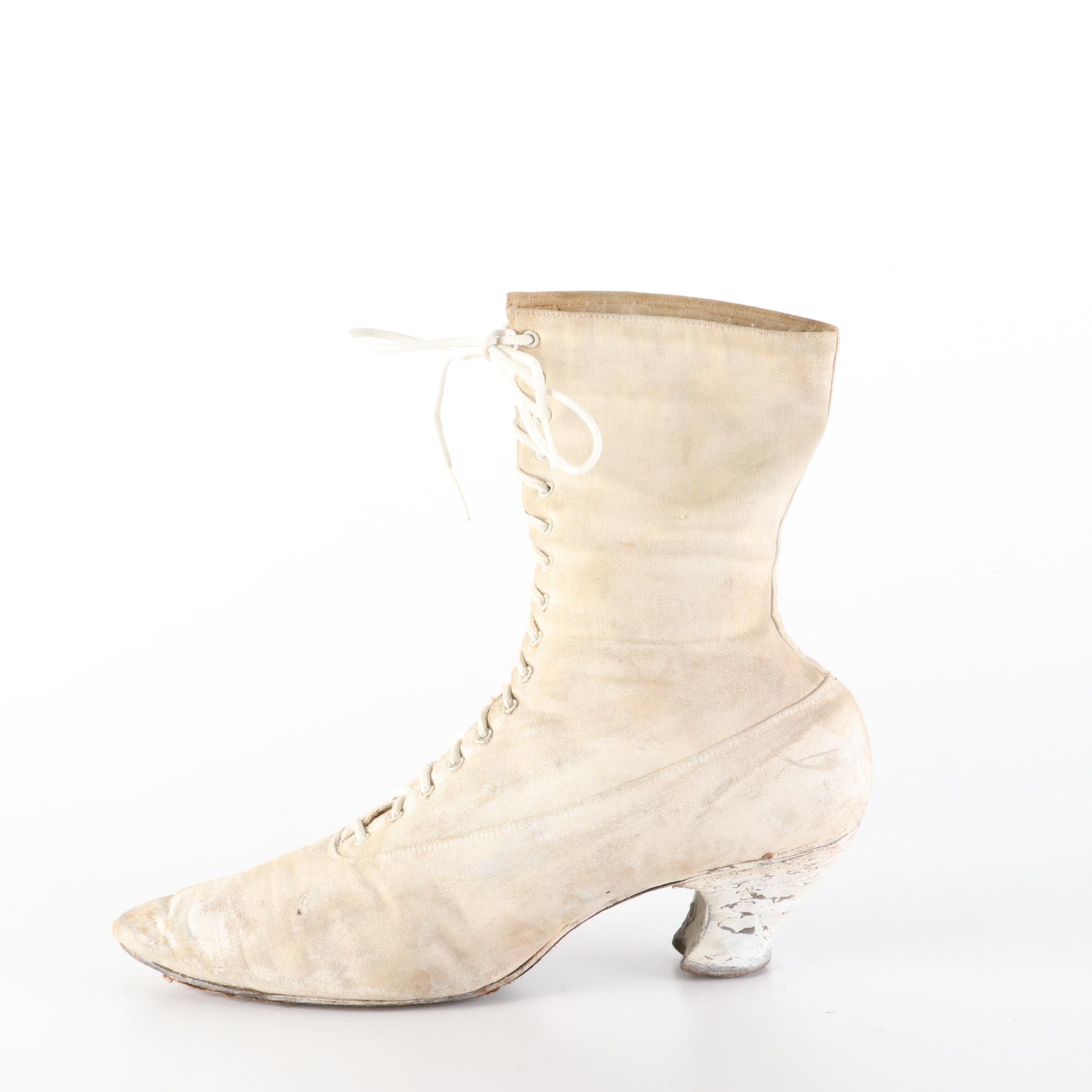 Kasson's and Roberts, Johnson & Rand Lace-Up Boots, and More Victorian Era Shoes