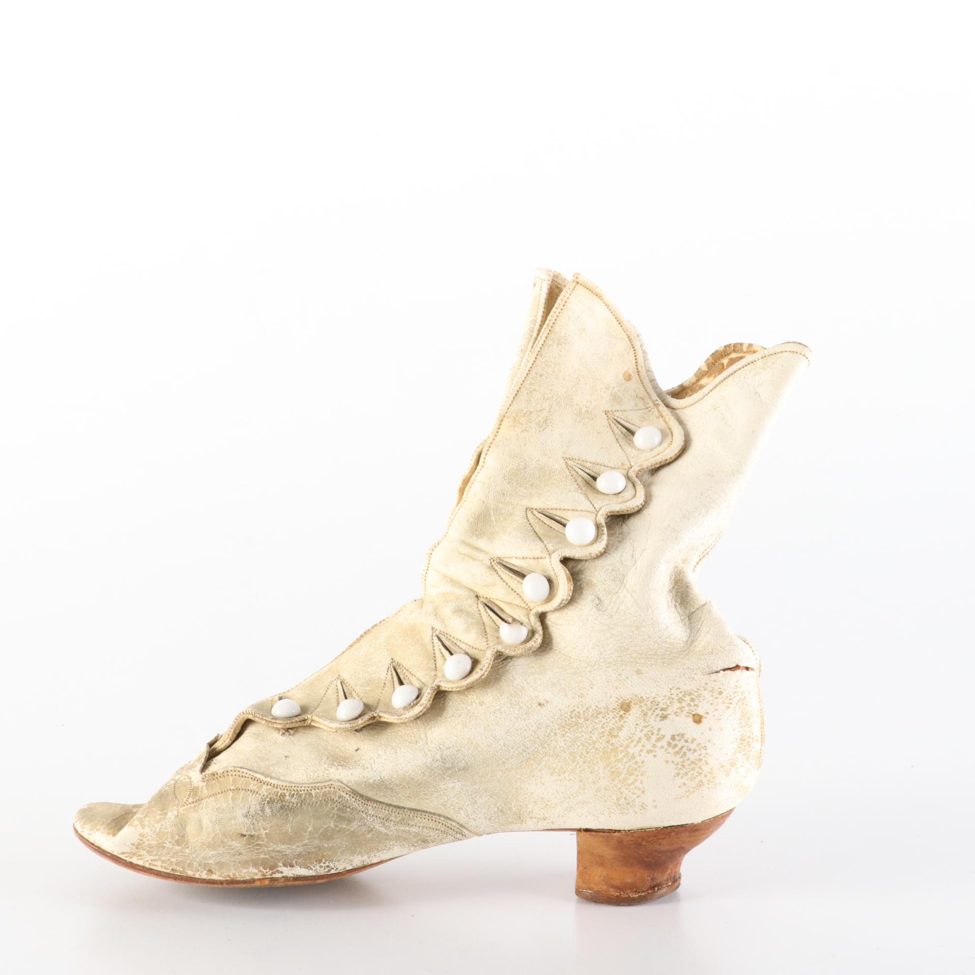 Kasson's and Roberts, Johnson & Rand Lace-Up Boots, and More Victorian Era Shoes