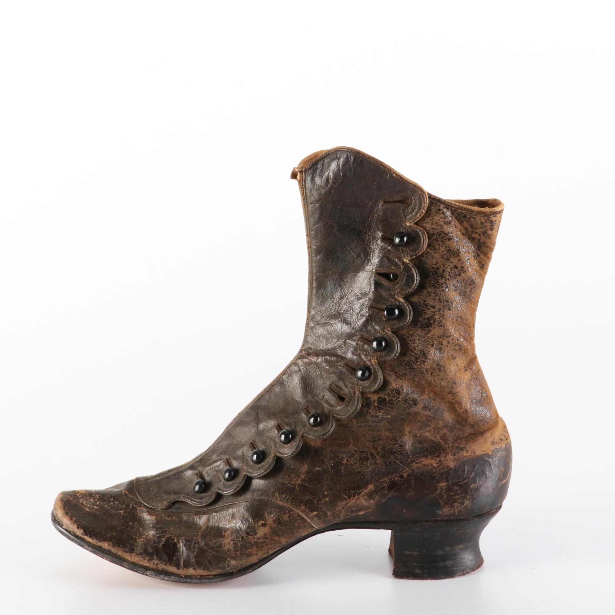 Kasson's and Roberts, Johnson & Rand Lace-Up Boots, and More Victorian Era Shoes