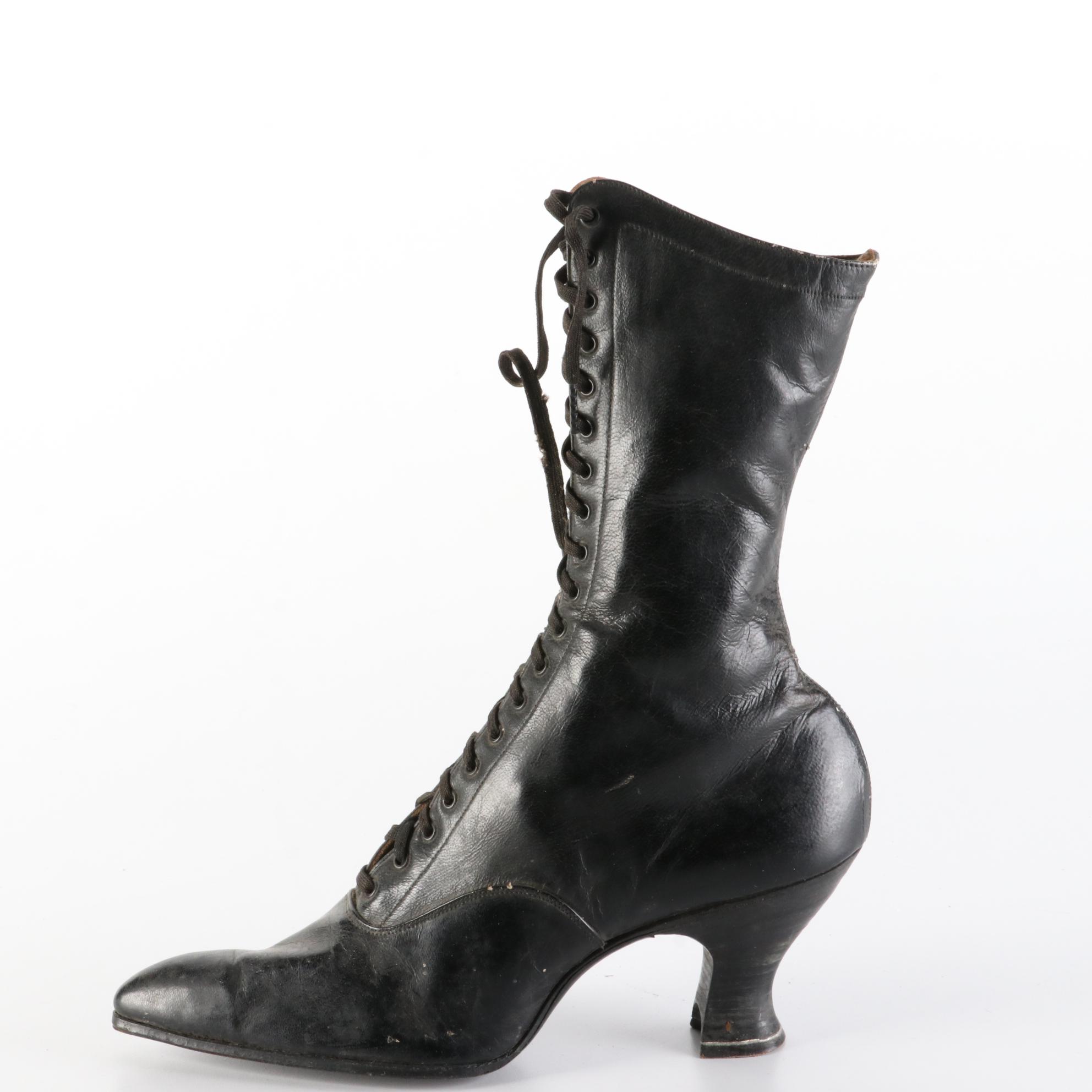 Kasson's and Roberts, Johnson & Rand Lace-Up Boots, and More Victorian Era Shoes