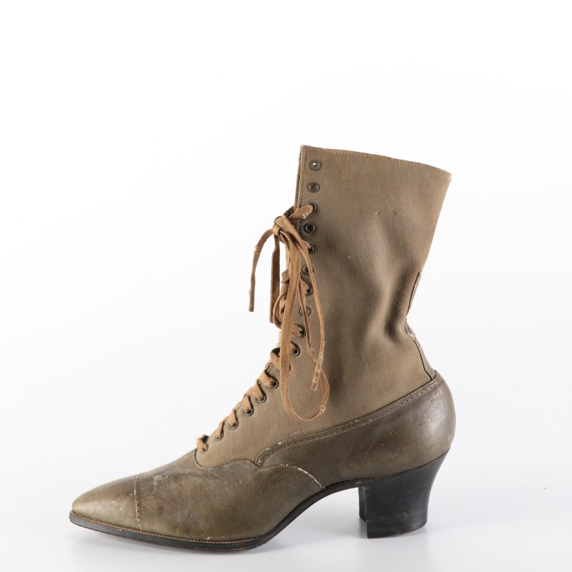 Kasson's and Roberts, Johnson & Rand Lace-Up Boots, and More Victorian Era Shoes