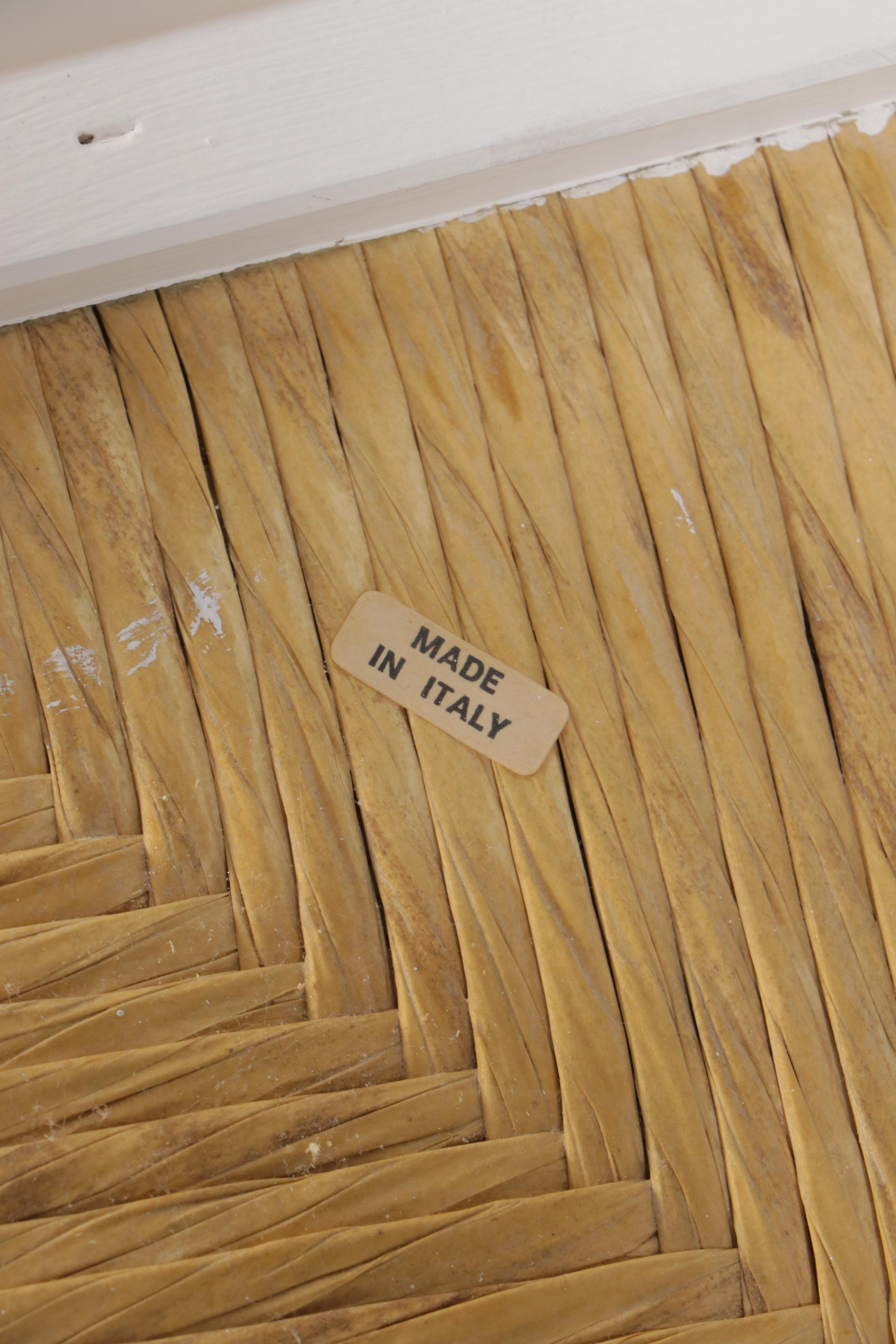 Five-Piece Primitive Style White-Painted Dining Set