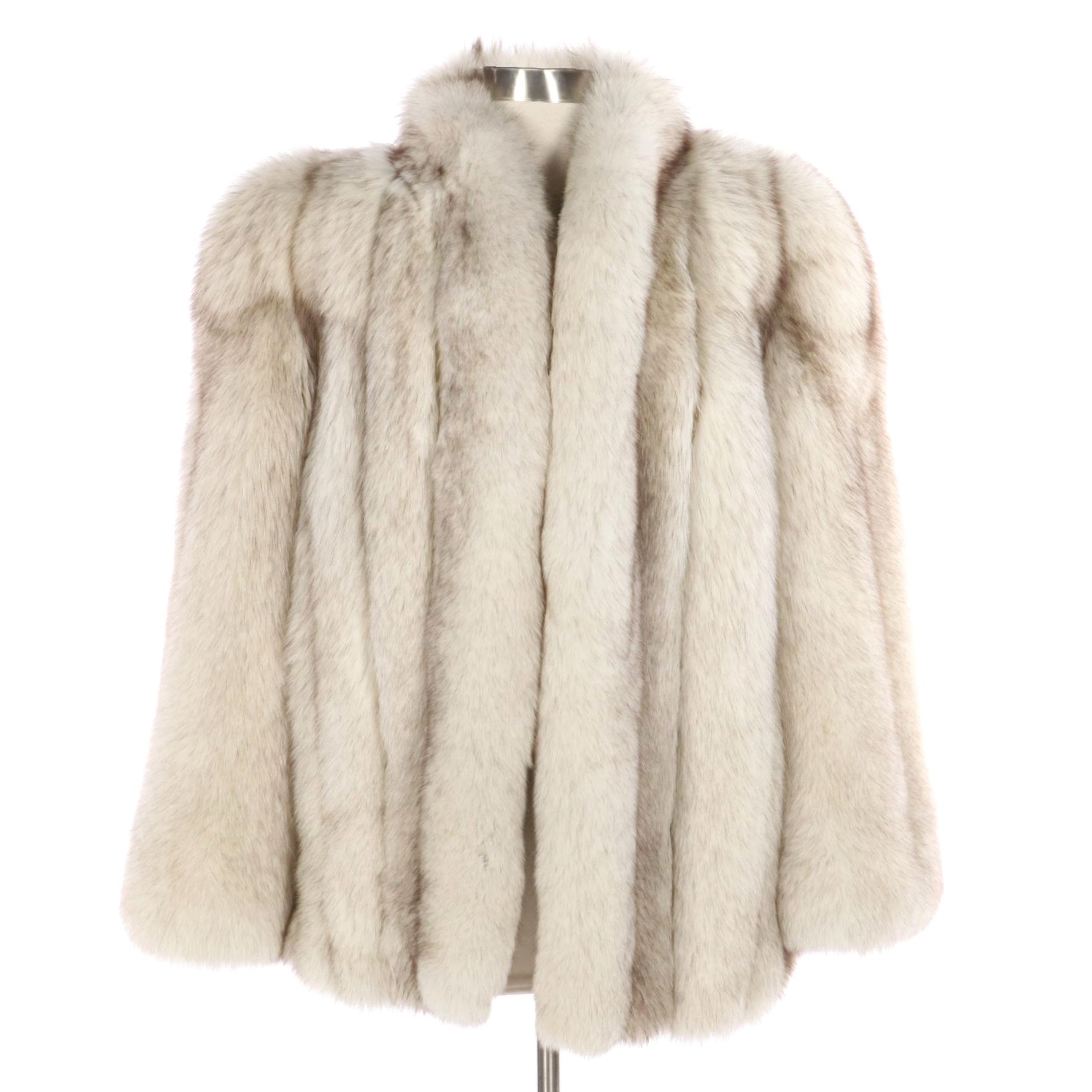 Blue Fox Fur Jacket from Distinctive Furs by Maas Brothers