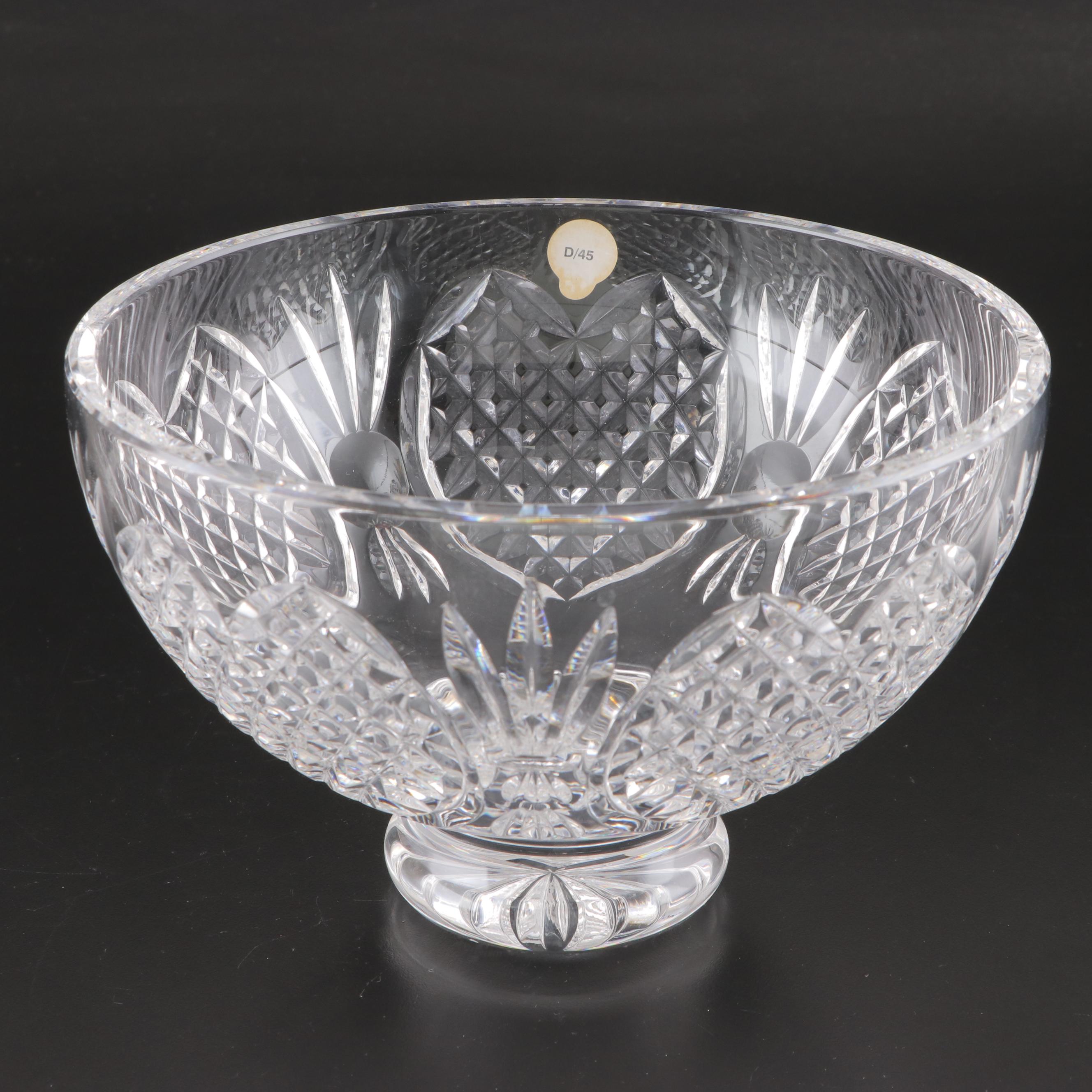 Waterford Crystal "Wedding Heirloom Collection" Footed Bowl