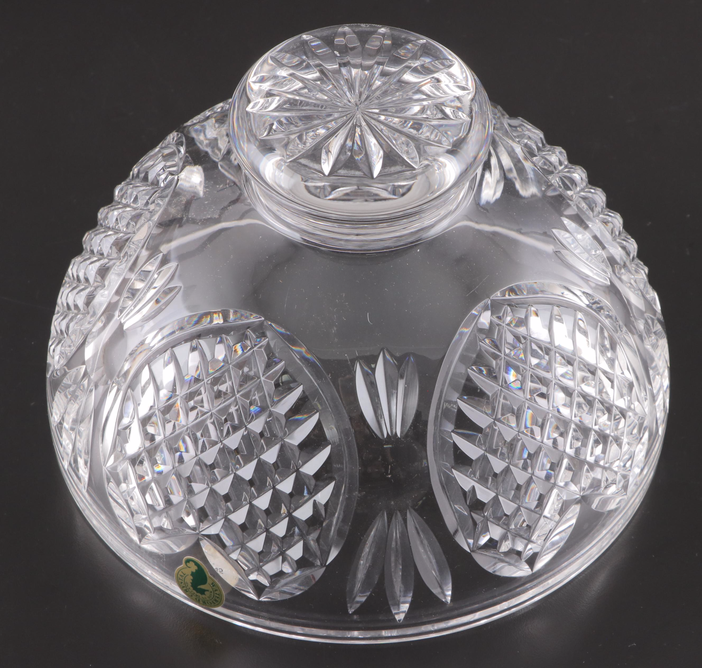 Waterford Crystal "Wedding Heirloom Collection" Footed Bowl