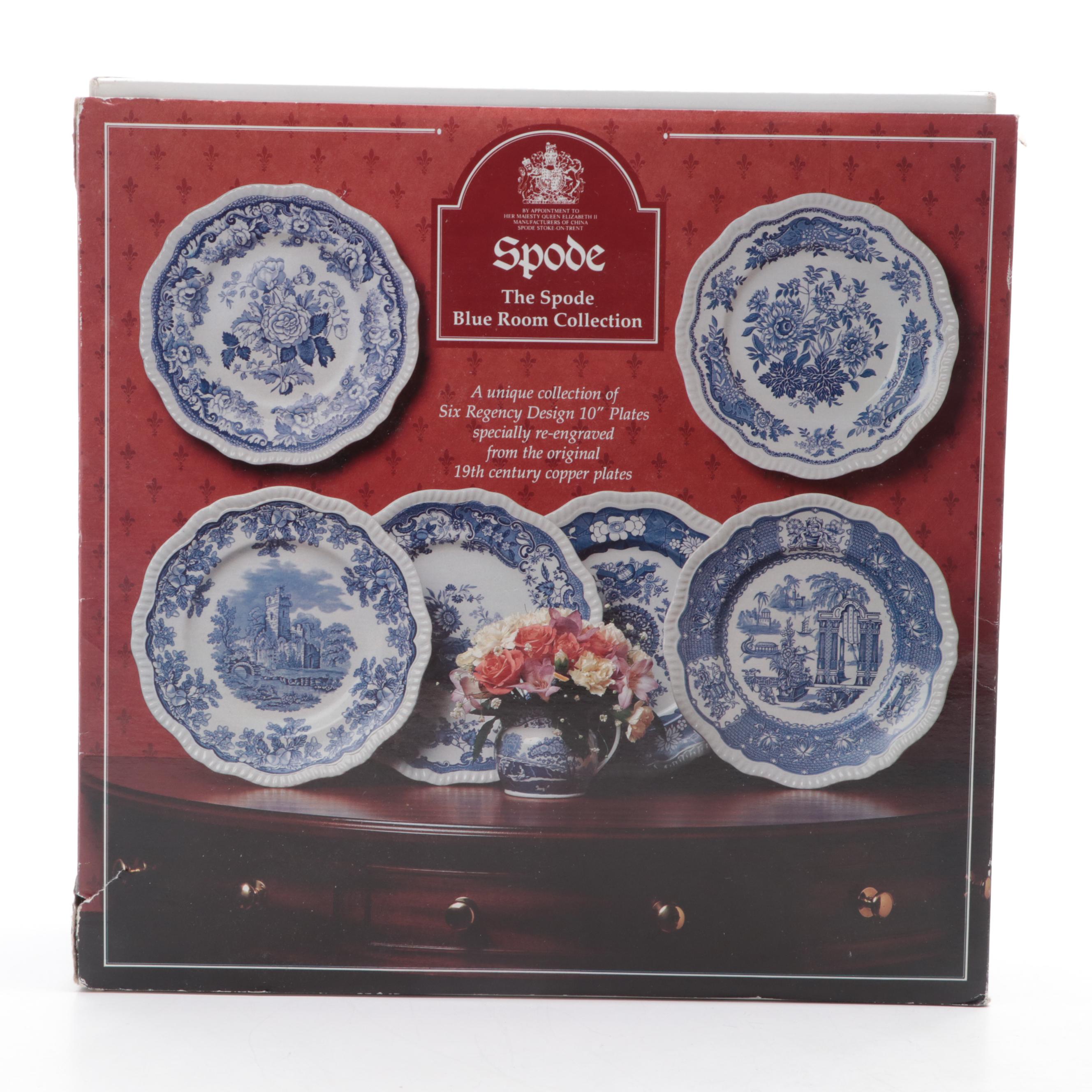 Spode Blue Room Collection Plates