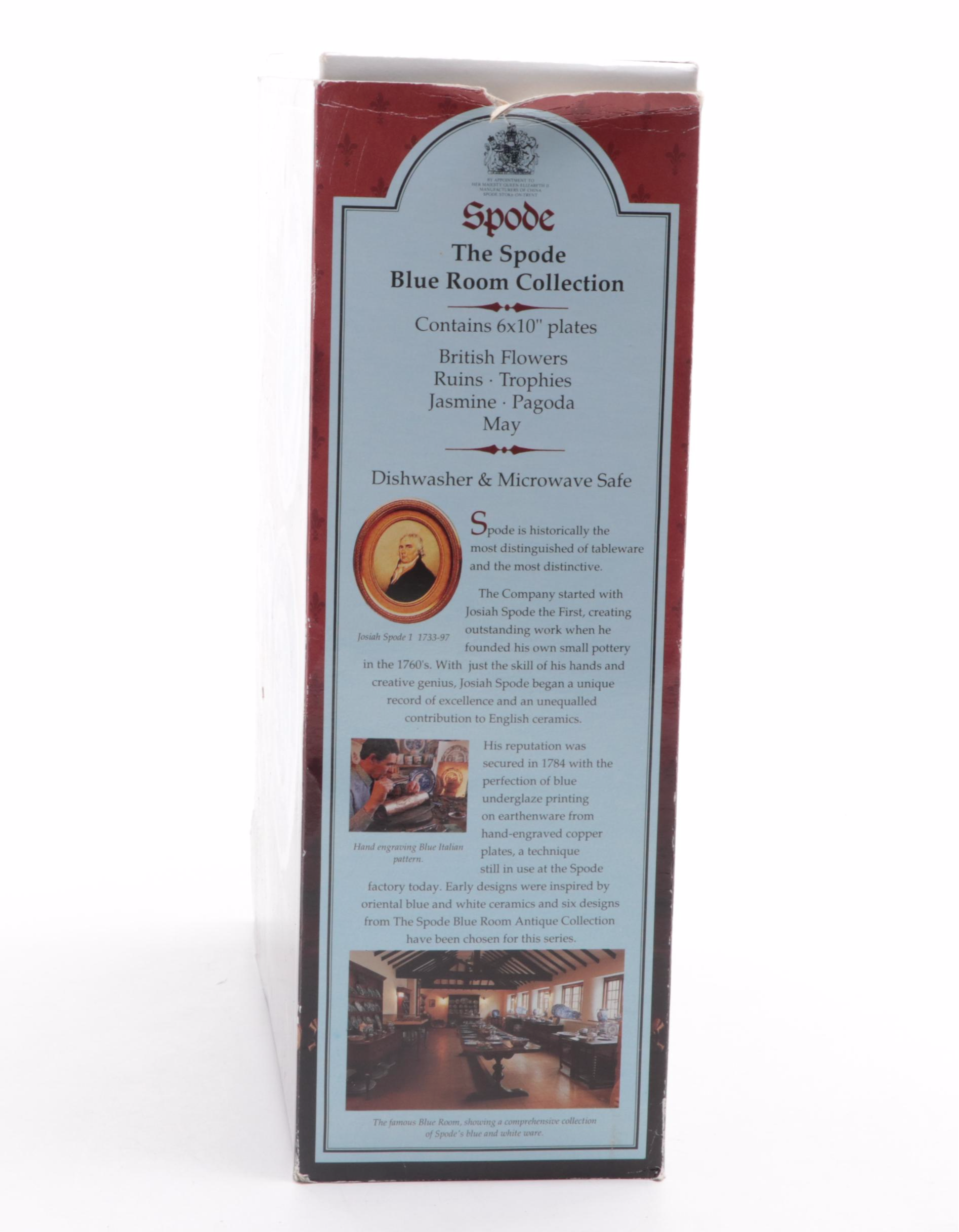 Spode Blue Room Collection Plates