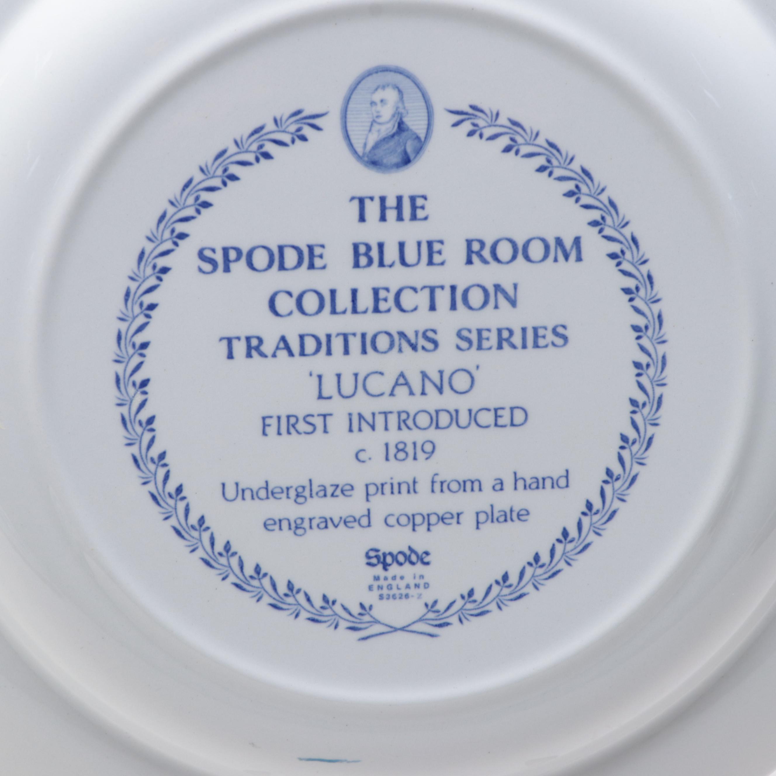 Spode Blue Room Collection Plates