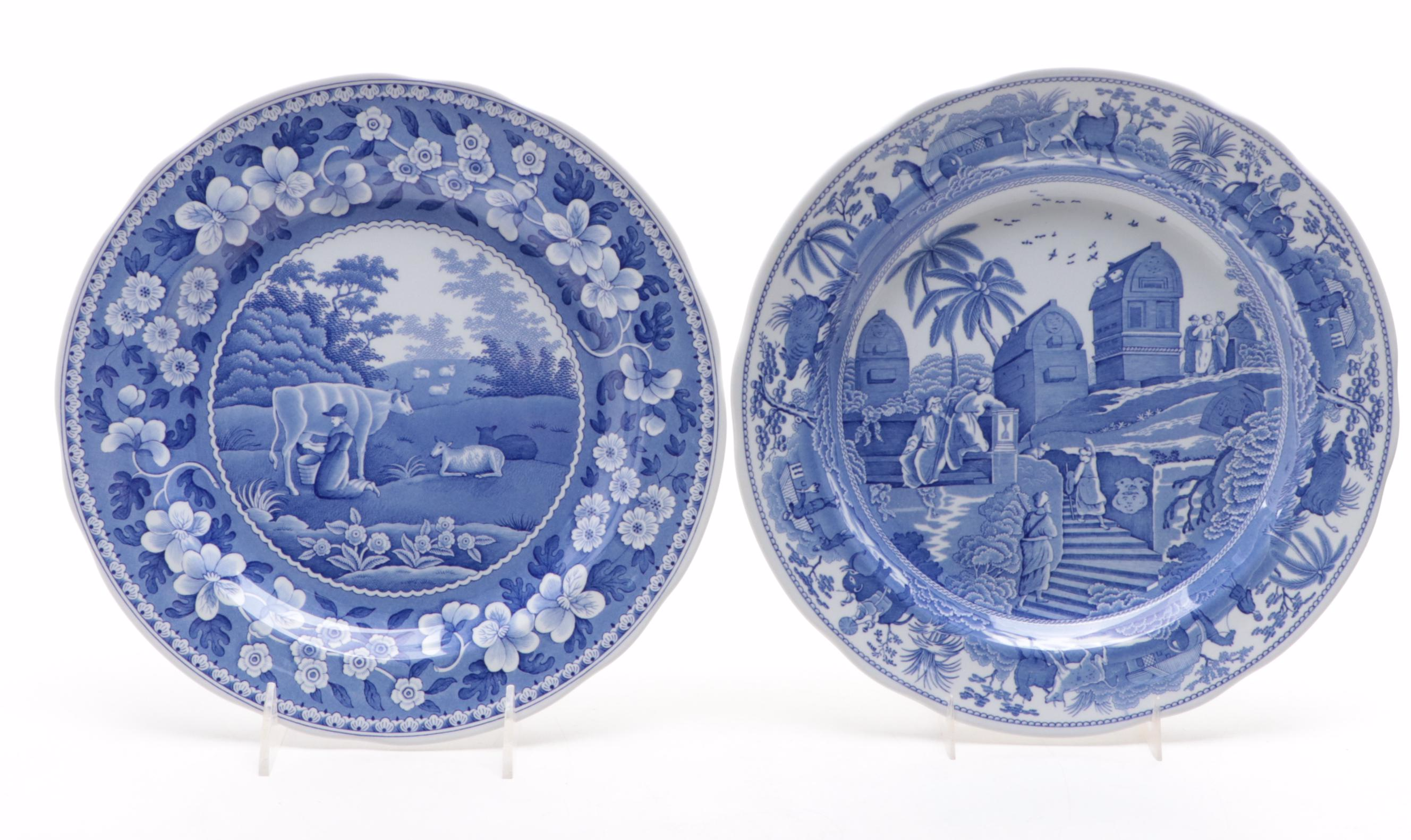 Spode Blue Room Collection Plates