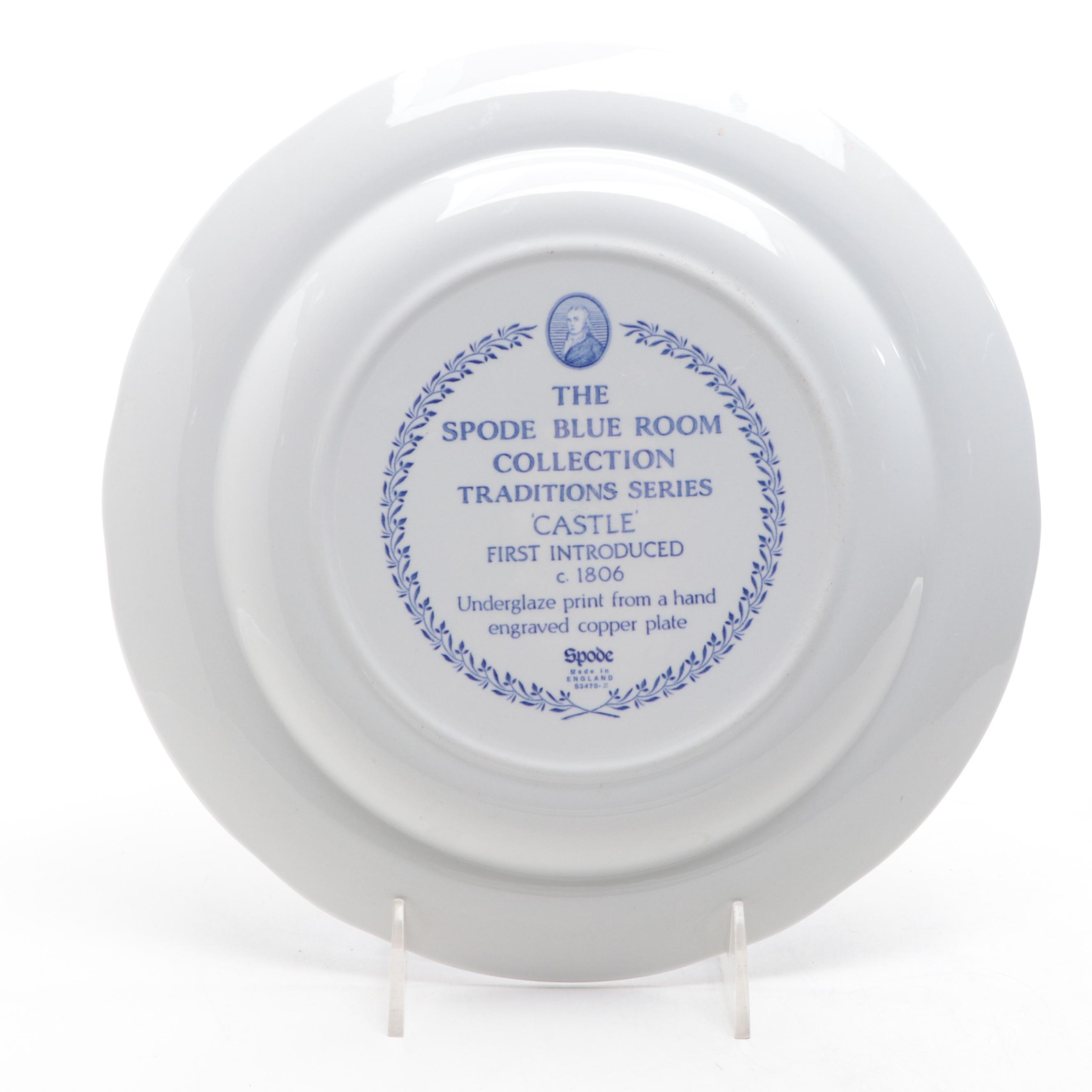 Spode Blue Room Collection Plates