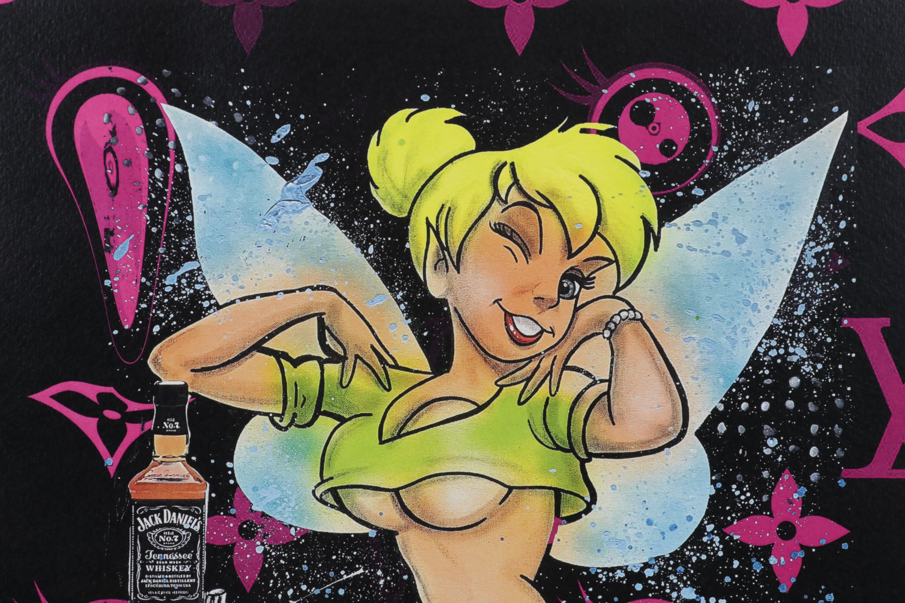 Death NYC Digital Pop Art Print "Tinkerbell", 2022