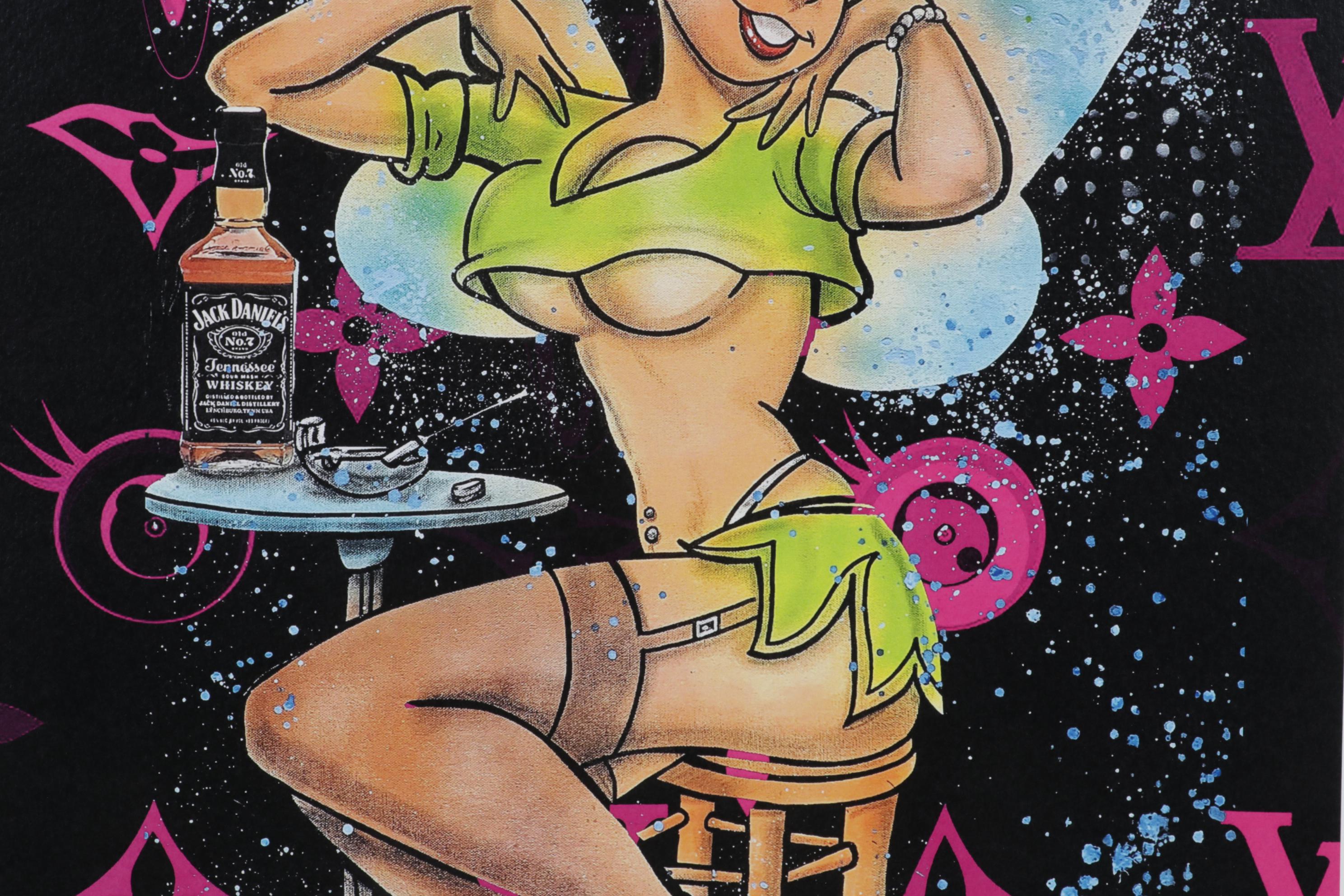 Death NYC Digital Pop Art Print "Tinkerbell", 2022