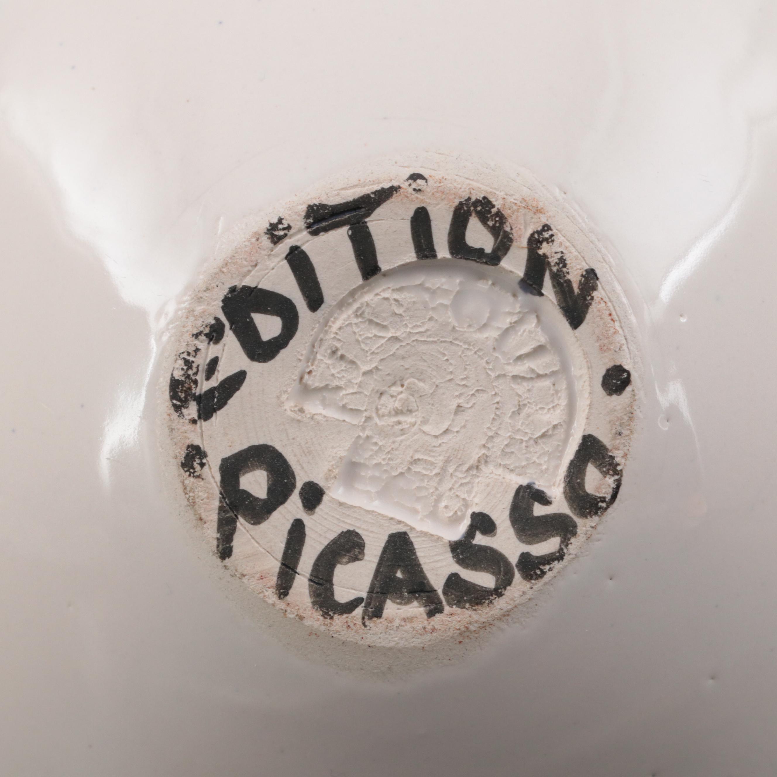 Pablo Picasso  Madoura "Picador" Earthenware Bowl, Circa 1955