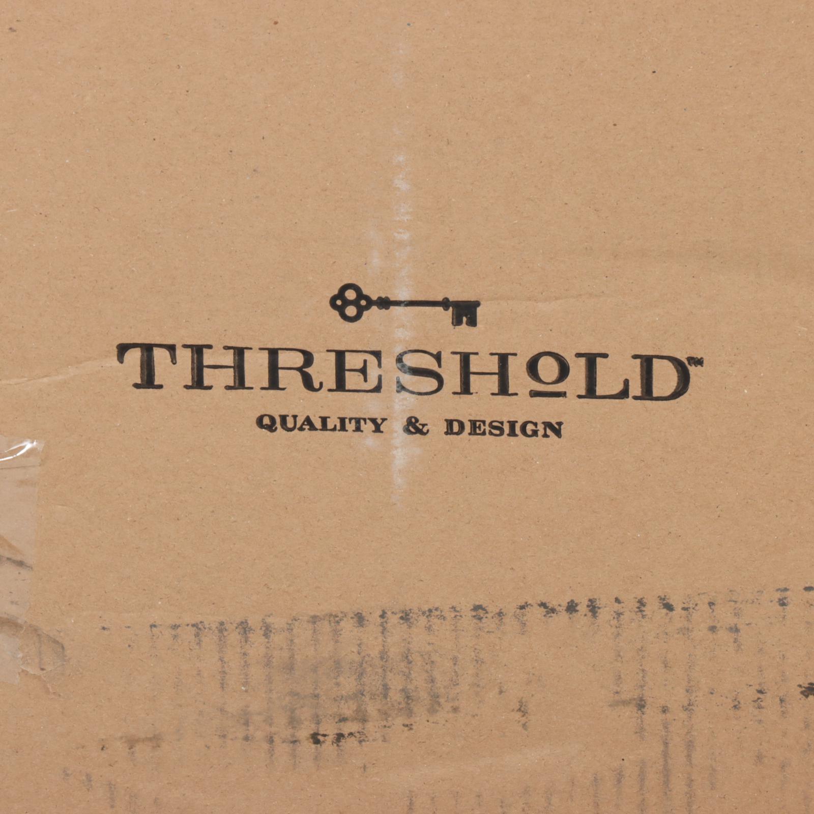 Threshold With Studio McGee Daffan Faceted Round Accent Table in Cream