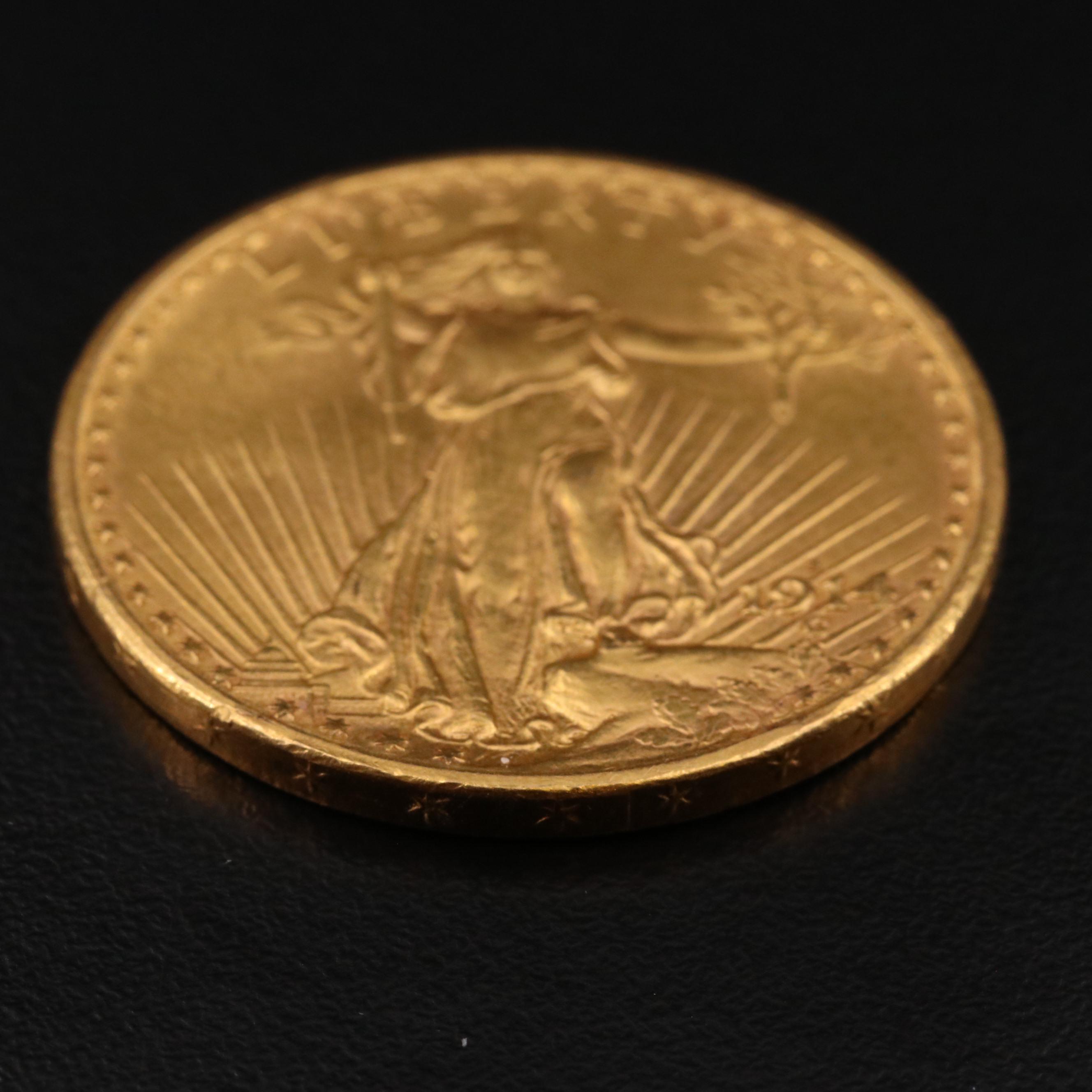 1914-S Saint-Gaudens $20 Gold Coin